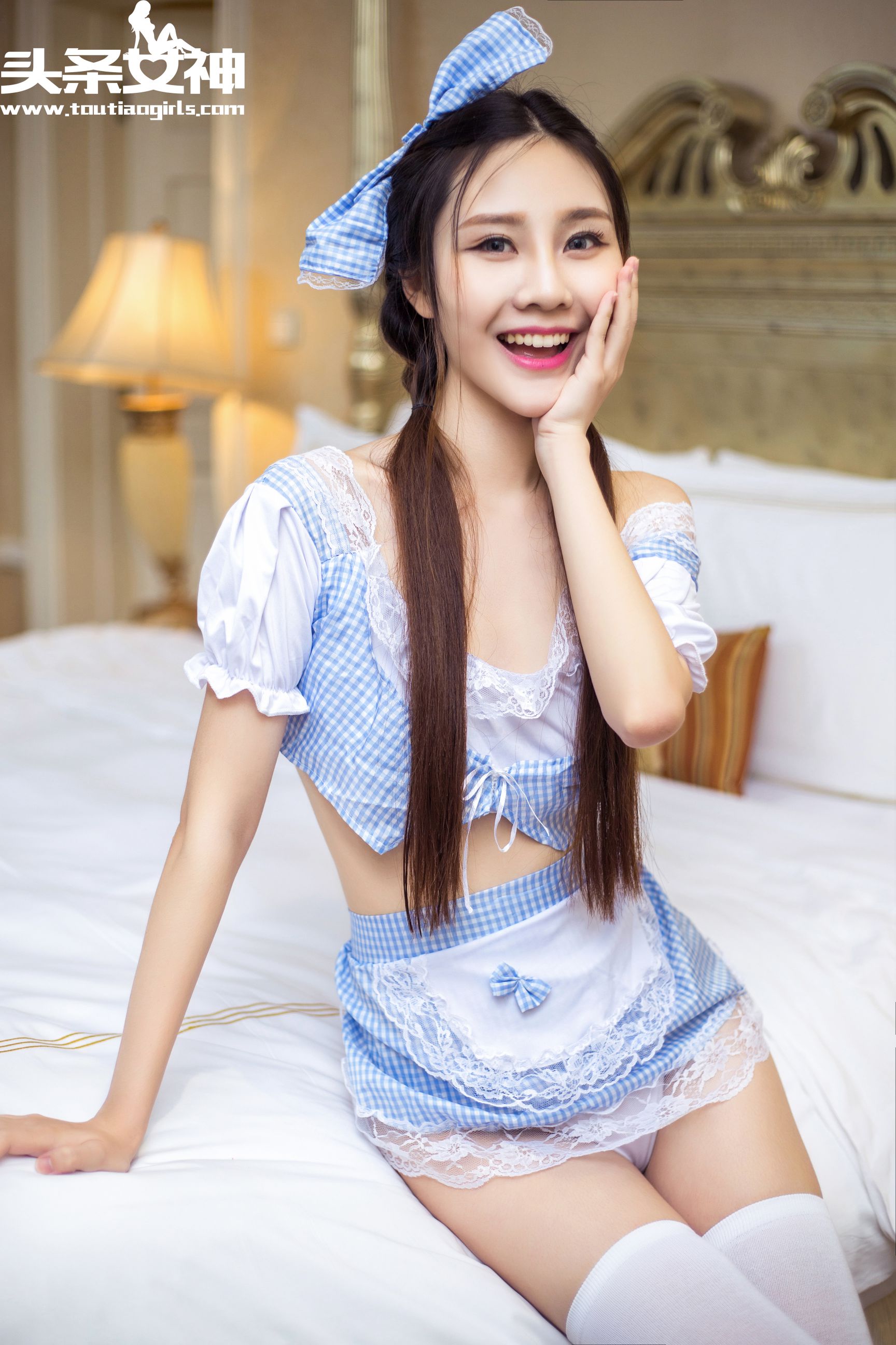 Zhou Side “The Extreme Sexy Angel Maid” [Headline Goddess] Photo Collection