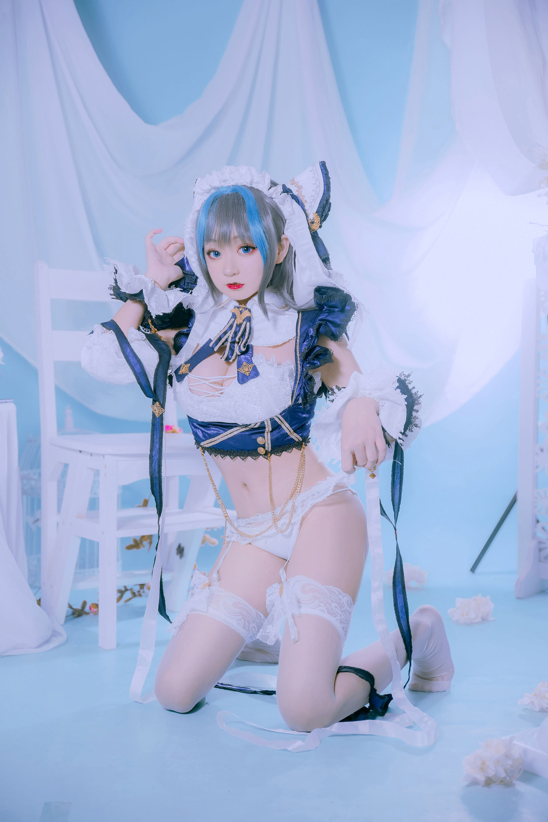 [网 红 COSER photo] Anime blogger Entet Fortunately – Chai County set