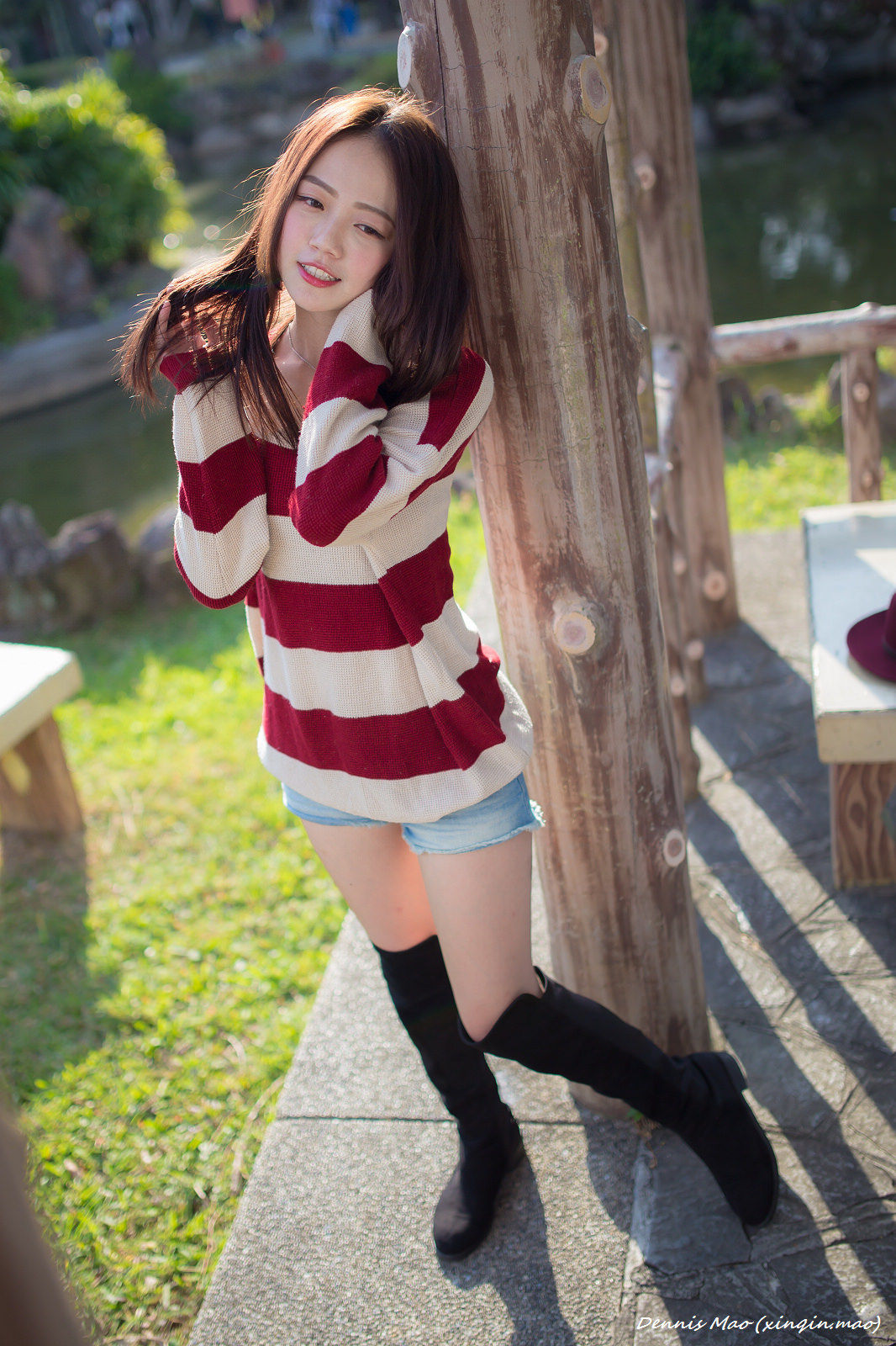 [Taiwan Zhengmei] Sihu “Shuangxi Park (three sets of clothing)” photo collection