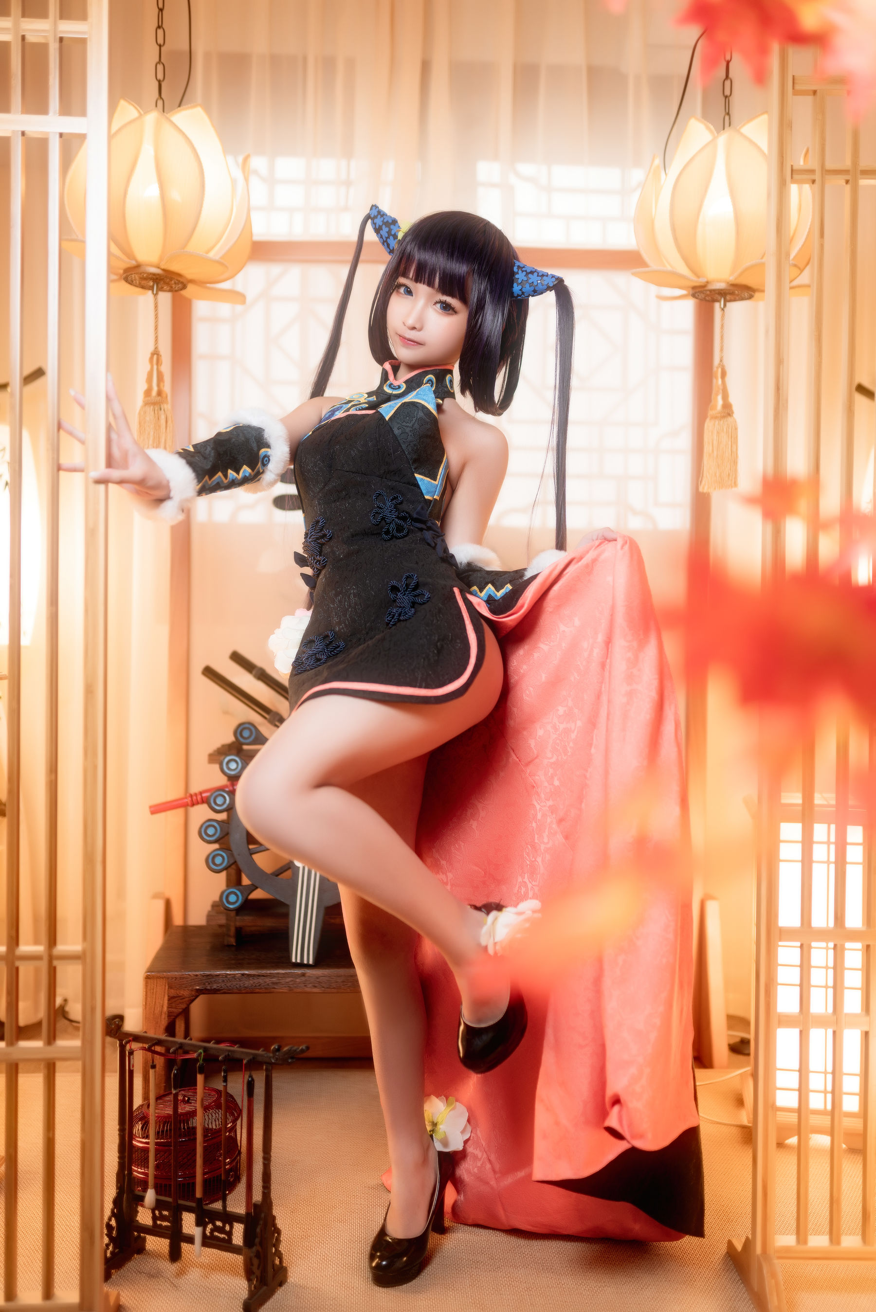 [COSPLAY] 蠢 沫 – Yang Yuhuan two broken school set