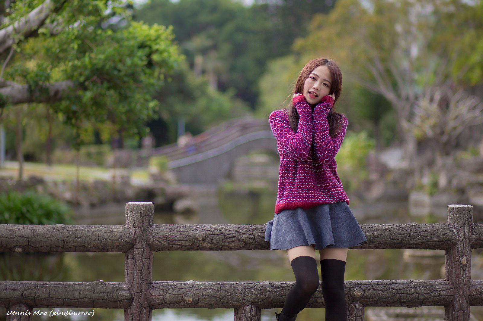 [Taiwan Zhengmei] Sihu “Shuangxi Park (three sets of clothing)” photo collection