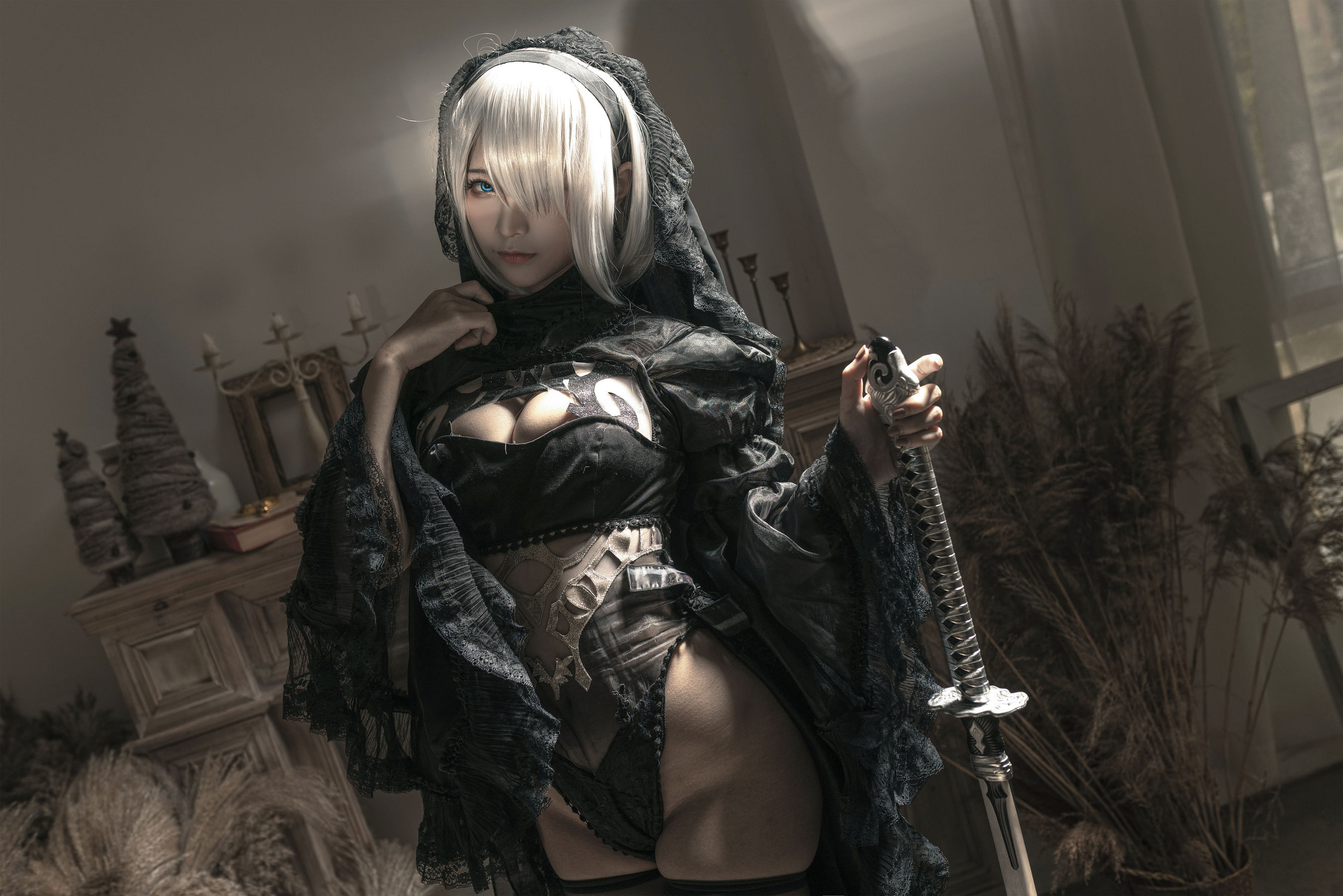 [COSPLAY] 蠢 沫 – Neil Era Black Flower Marriage