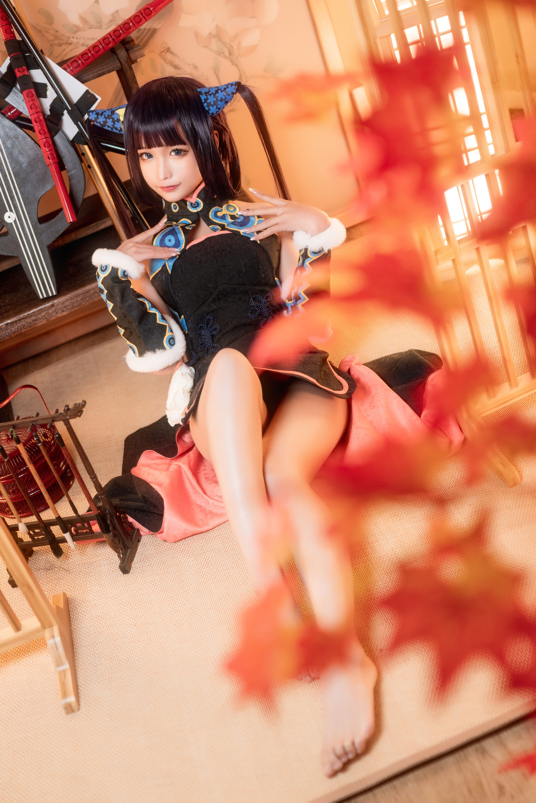 [COSPLAY] 蠢 沫 – Yang Yuhuan two broken school set