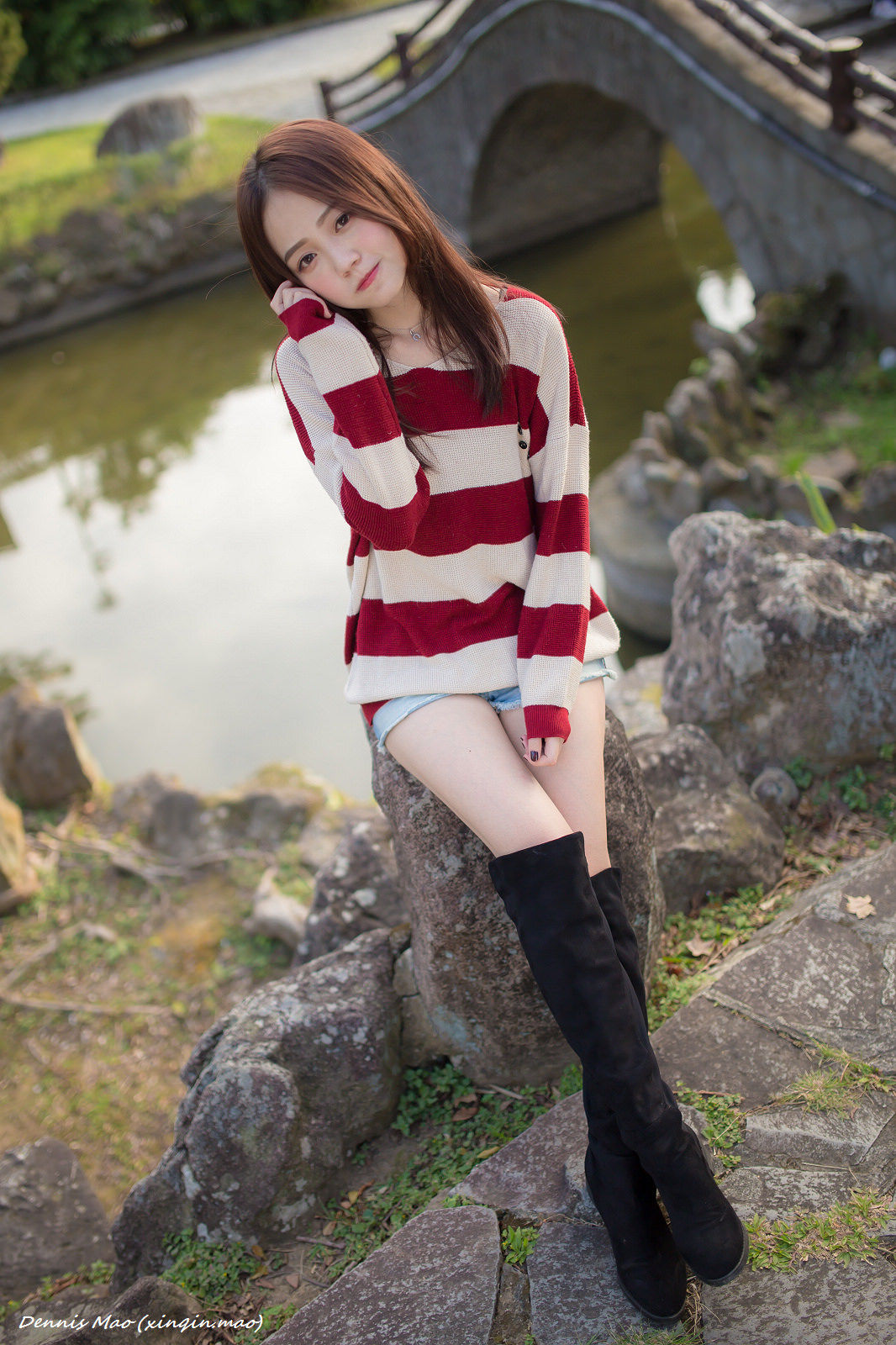 [Taiwan Zhengmei] Sihu “Shuangxi Park (three sets of clothing)” photo collection