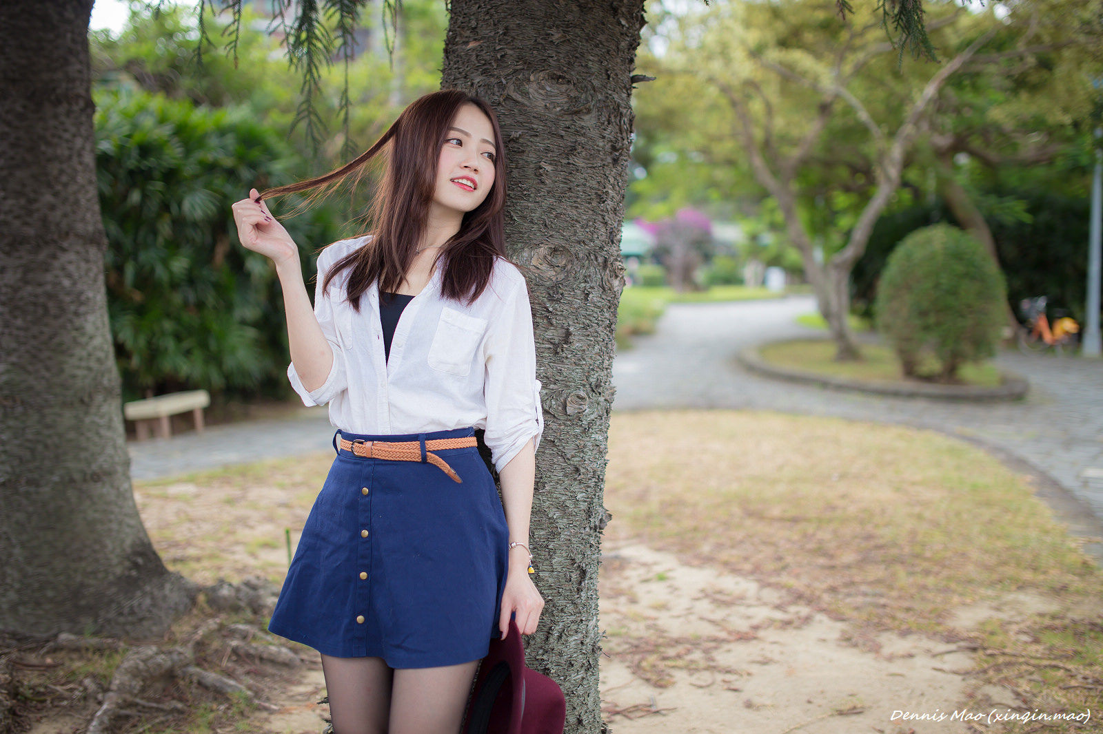 [Taiwan Zhengmei] Sihu “Shuangxi Park (three sets of clothing)” photo collection