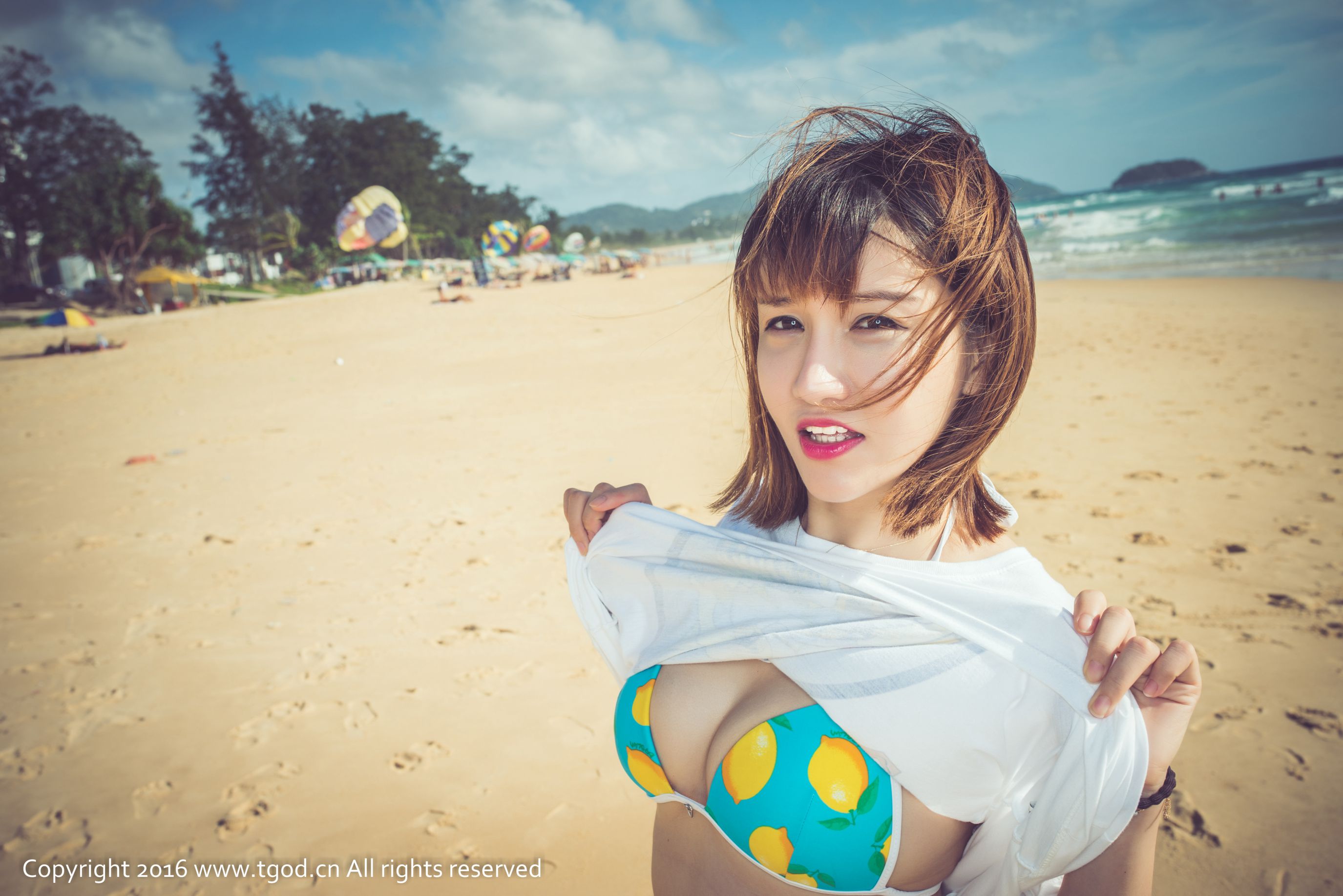 K8 Aojiao Mengmeng “Phuket Travel Shoot” Childish Lolita Impulse [Push Goddess TGOD] Photo Album