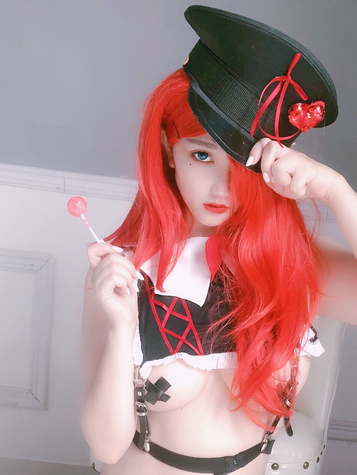 [网 红 os er] Anime blogger orange yo – red hair