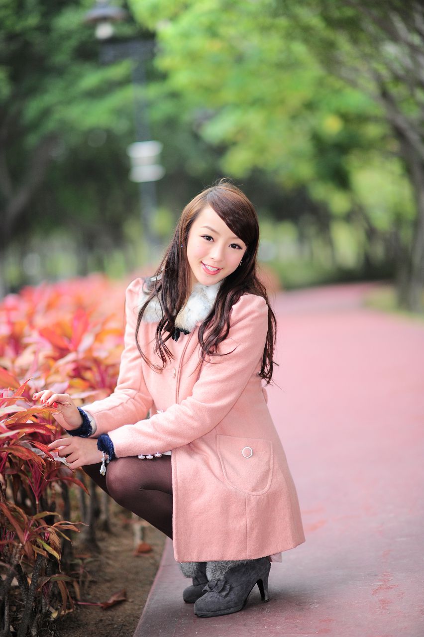 Hong Kong Beauty Jiao Er – Fresh and Beautiful Outdoor Photo Album