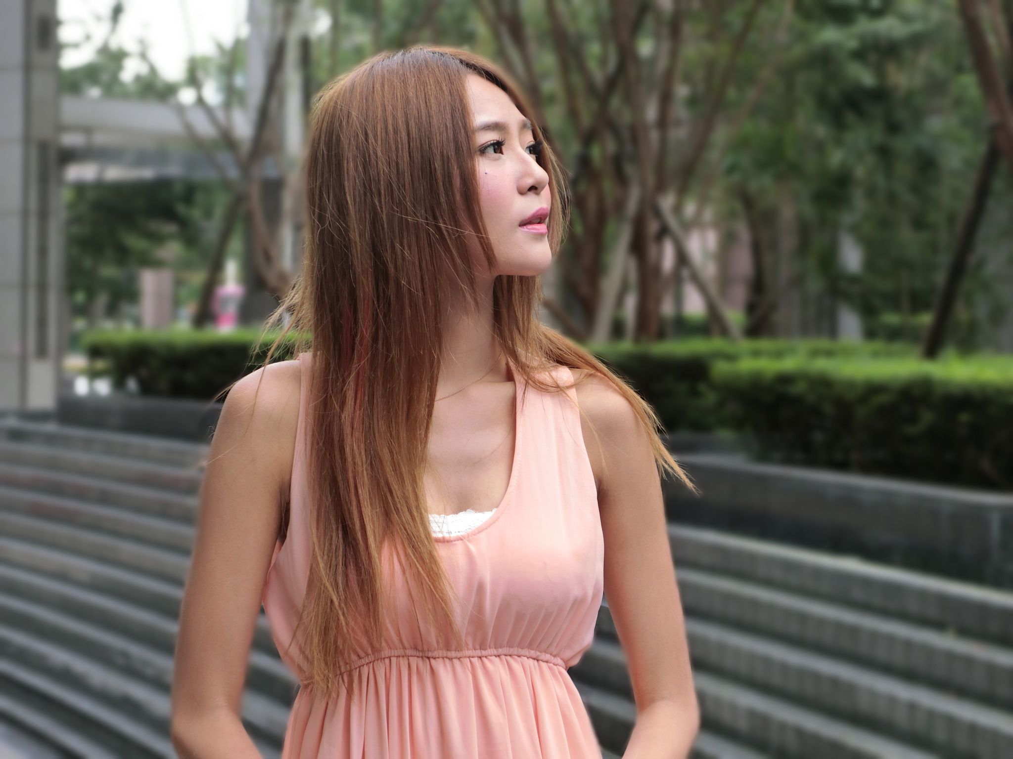Taiwan model Winnie small snow “Xinyi Business Circle Street” Beautyleg 5