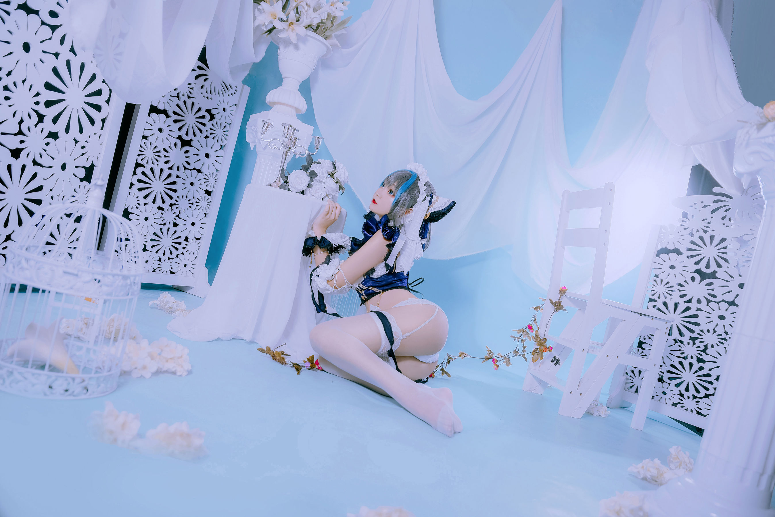 [网 红 COSER photo] Anime blogger Entet Fortunately – Chai County set