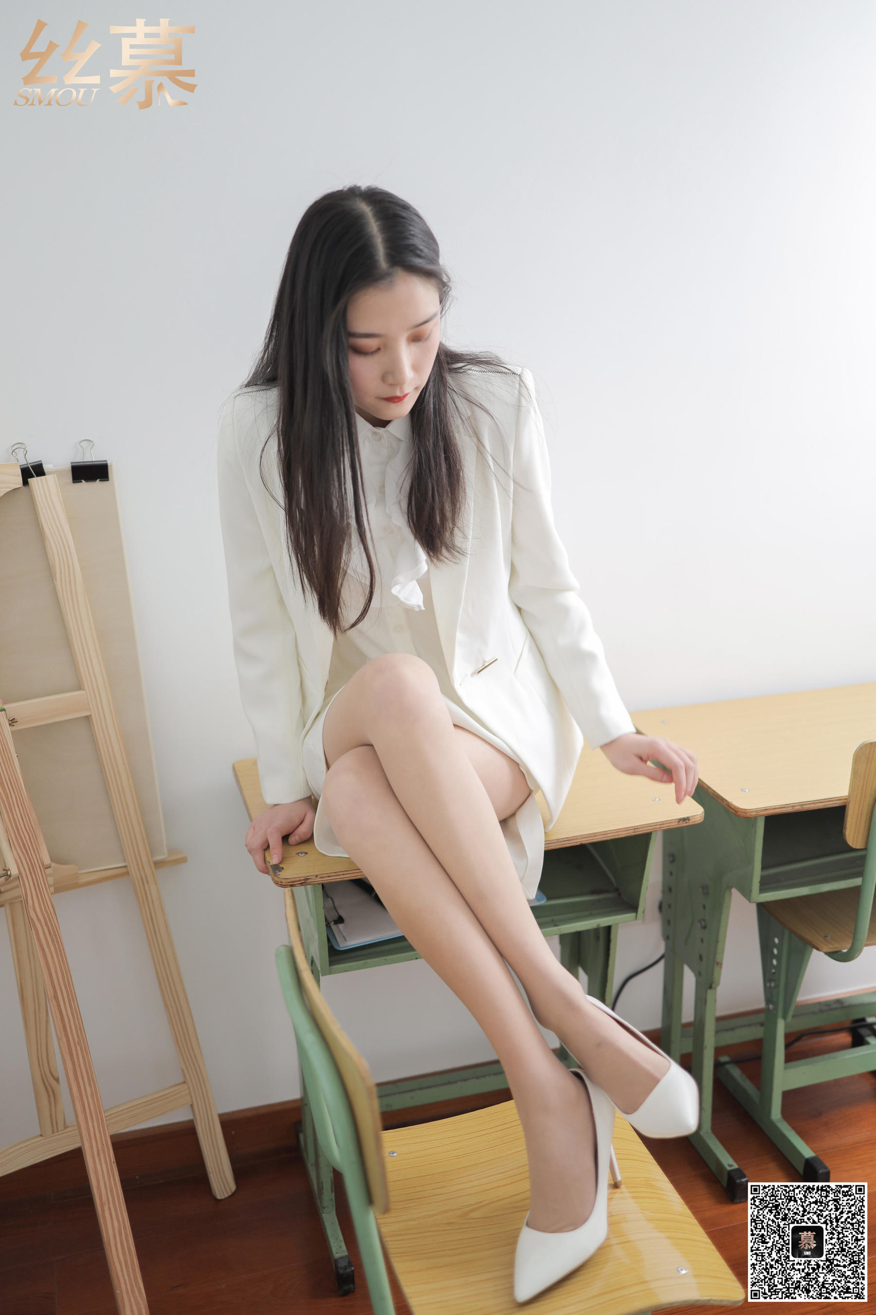 []] TX068 Xi Xi “After class back tutor” stockings beautiful leg photo