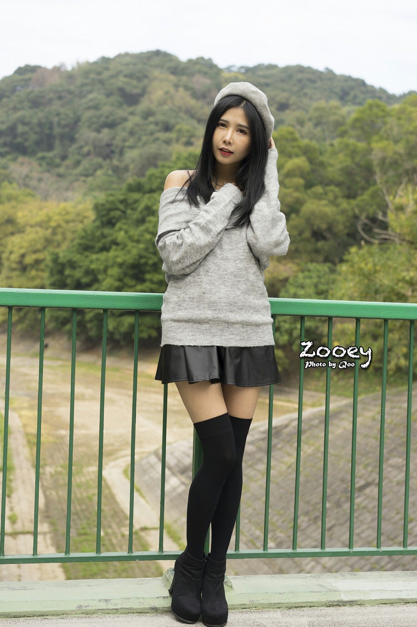[Taiwan tender model] Zooe “outside small fresh 3 sets of clothing” photo set