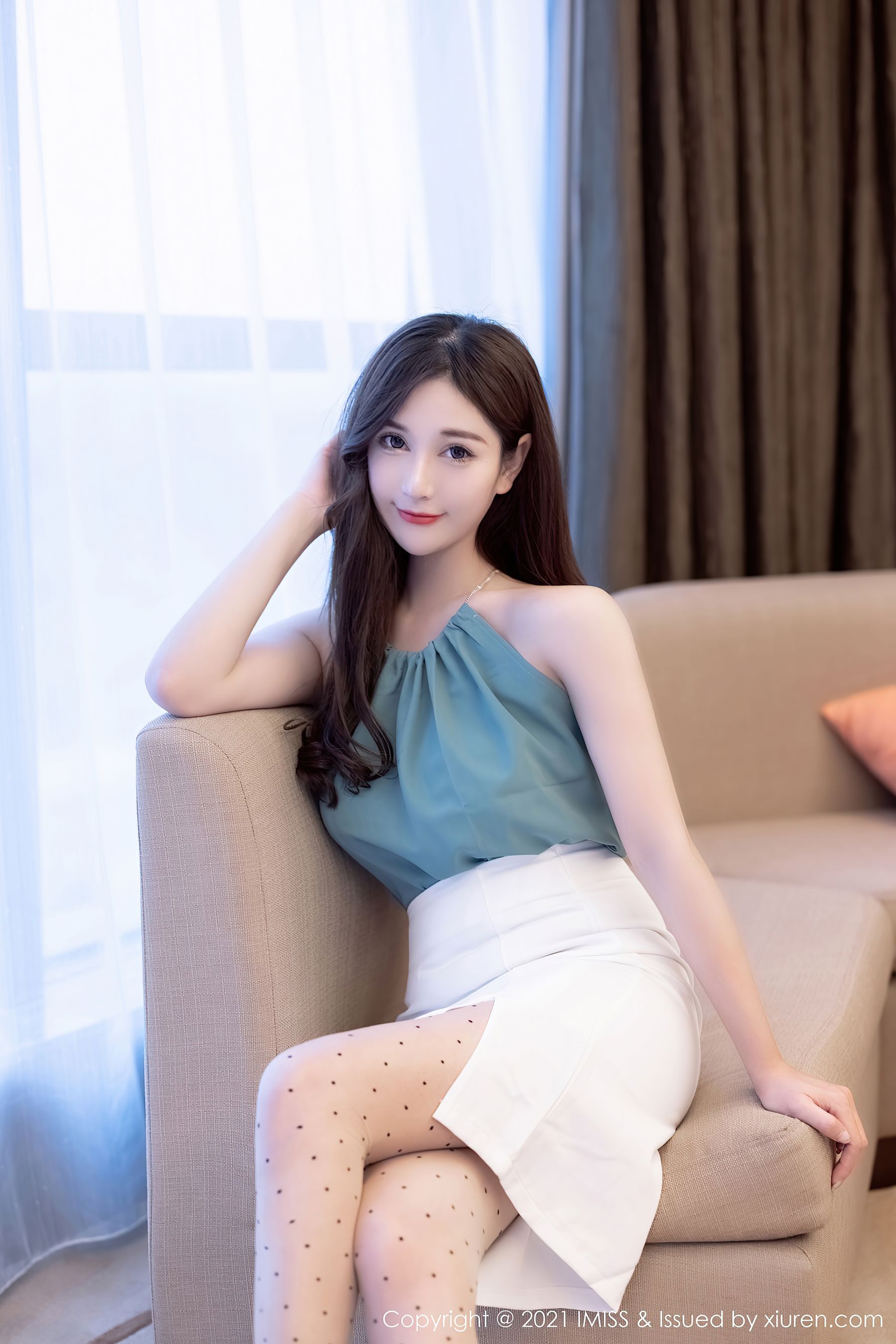 [Love Honey IMISS] Vol.590 lavinia meat – sexy stockings underwear photo