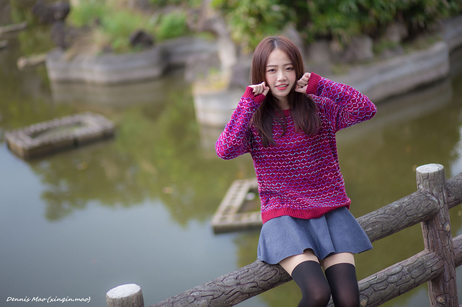 [Taiwan Zhengmei] Sihu “Shuangxi Park (three sets of clothing)” photo collection