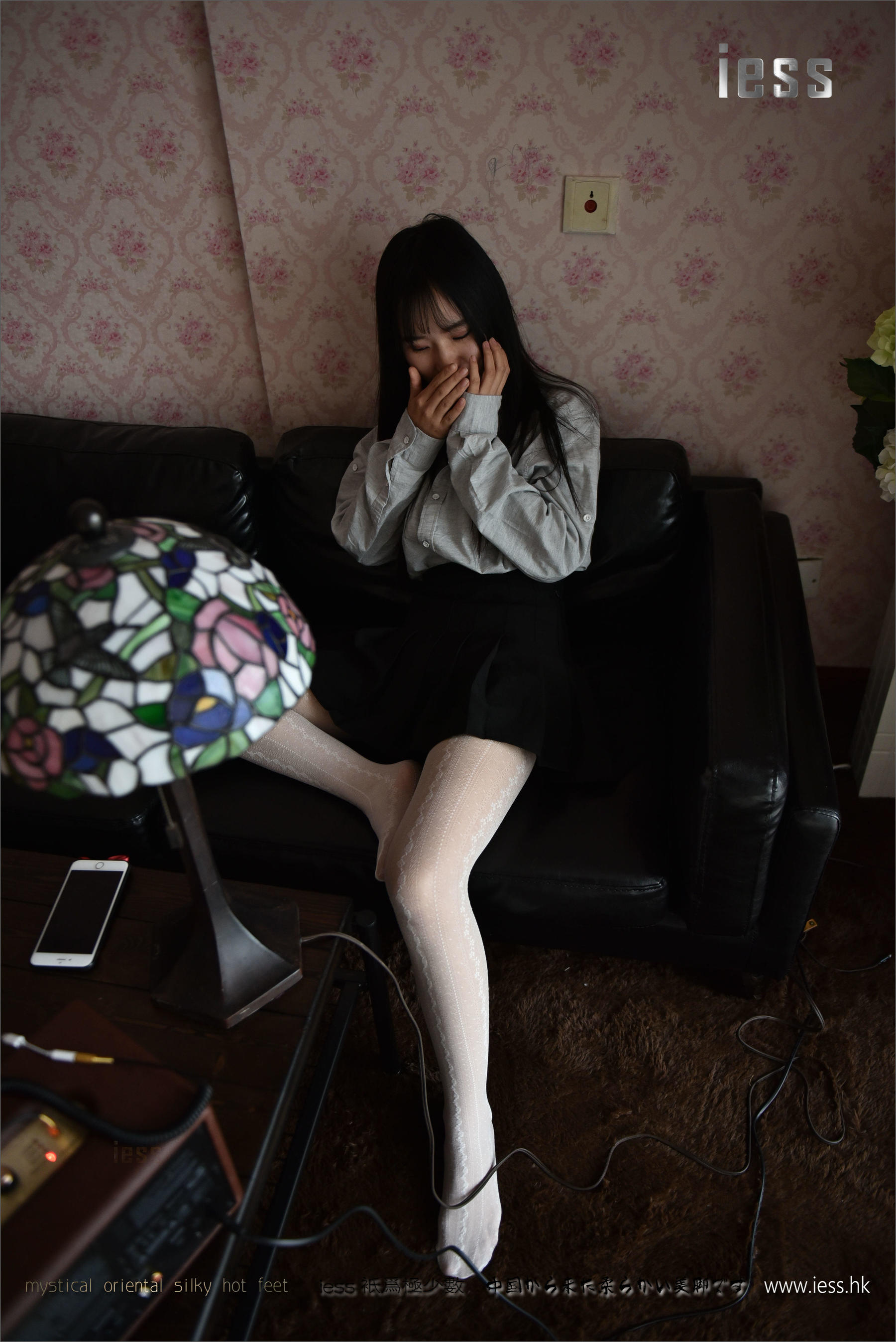 Silk Foot Bento 097 Kiki “Kiki’s Lace Pantyhose” [IESS 奇思趣向] Photo Album