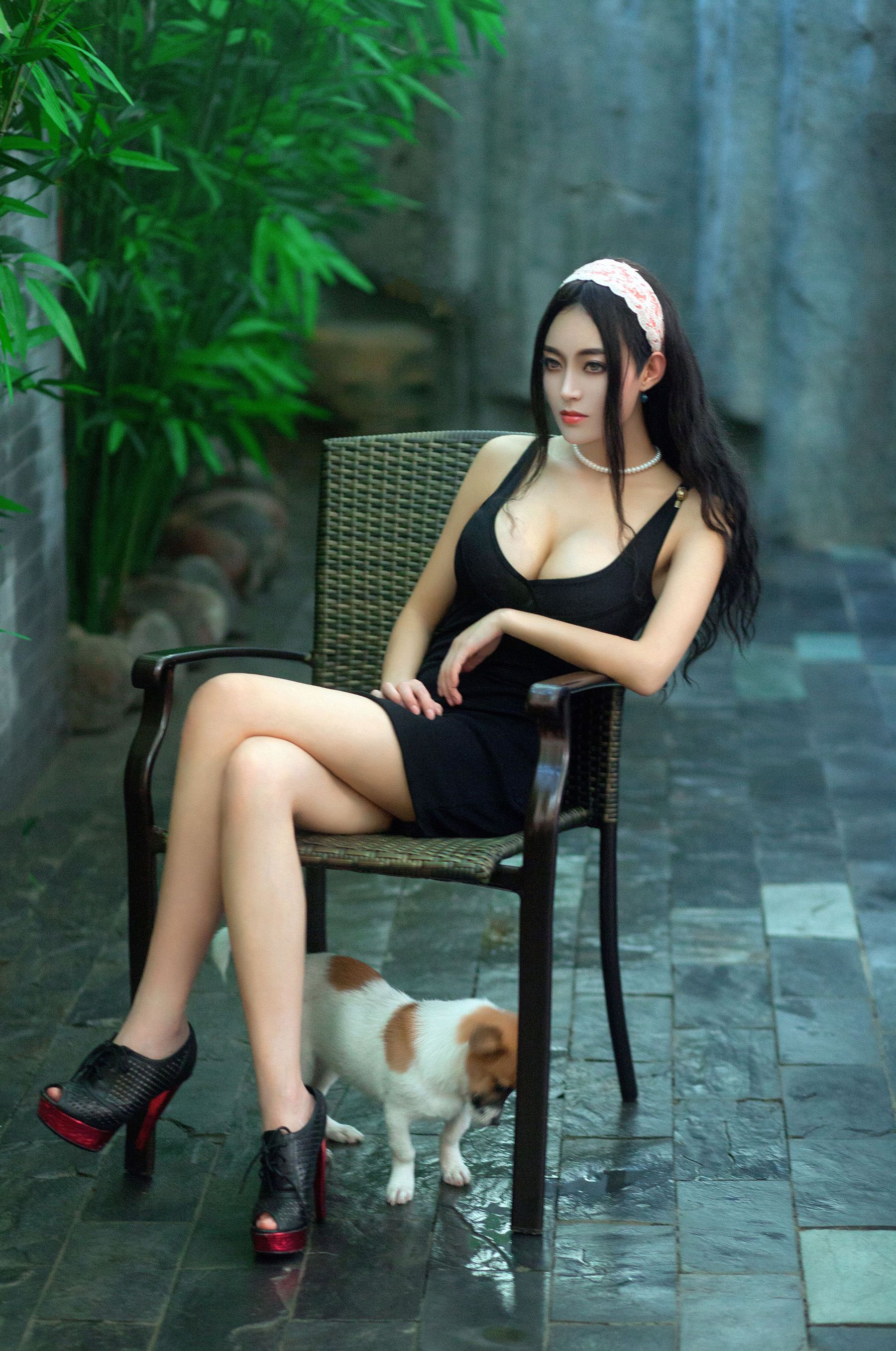 Pan Chunchun CC / Pan Chunhui “窈窕 and sexy coexistence” [push female tuigirl] No.003 photo set