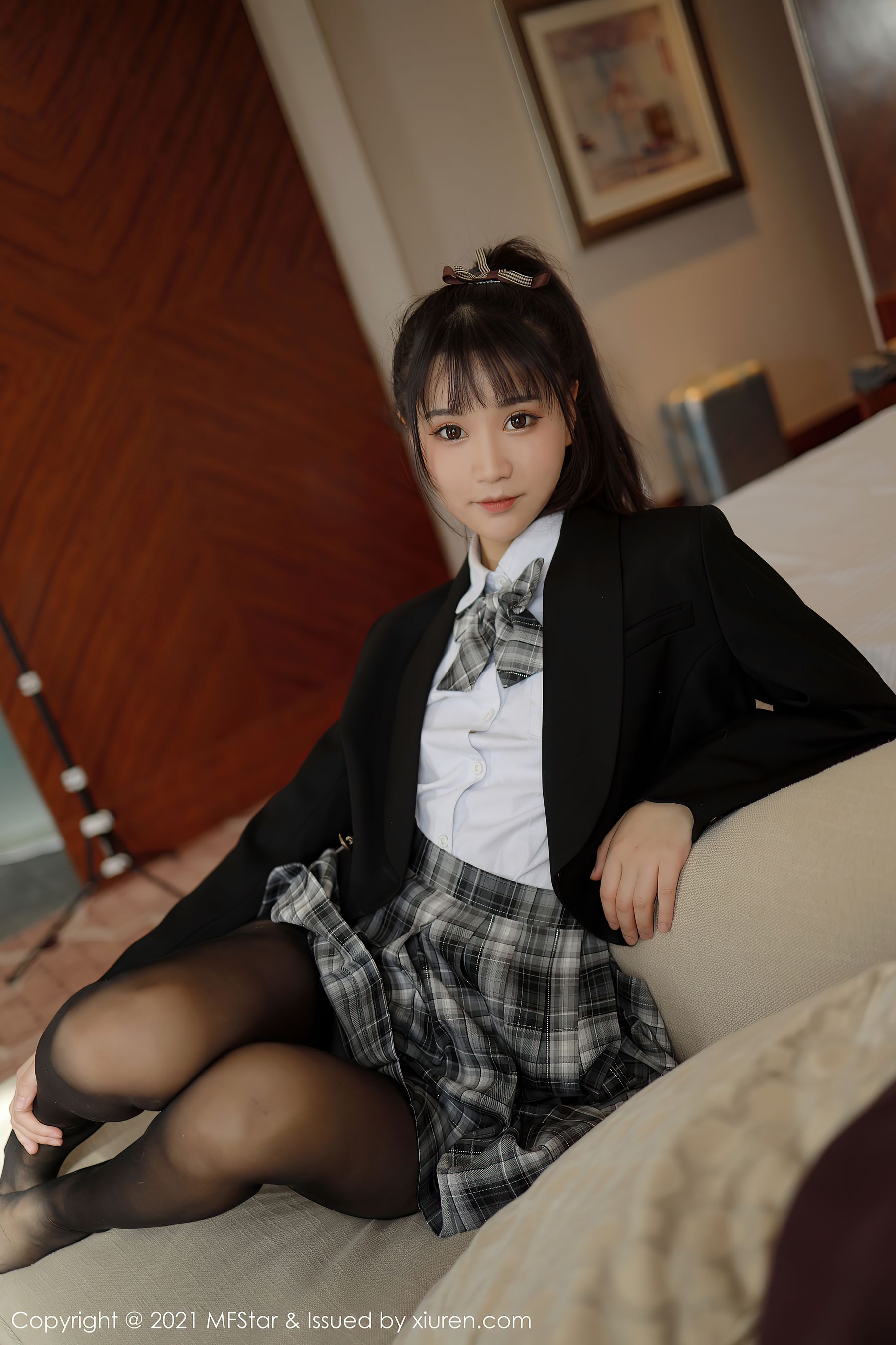 [Model Academy Mfstar] VOL.439 Little Fruit – Plaid JK Uniform Series