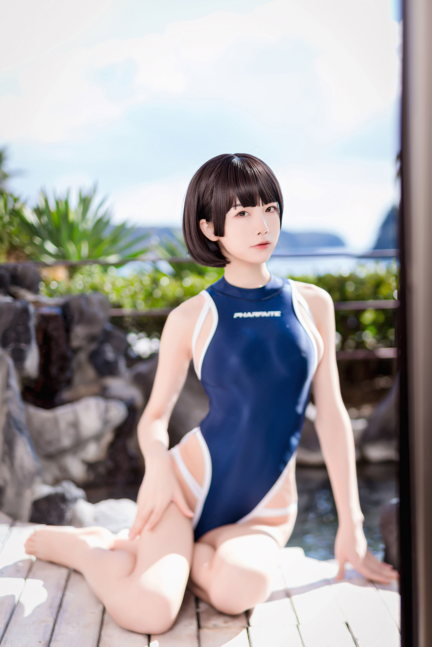 [COS Welfare] Anime blogger Aqua – Sports water