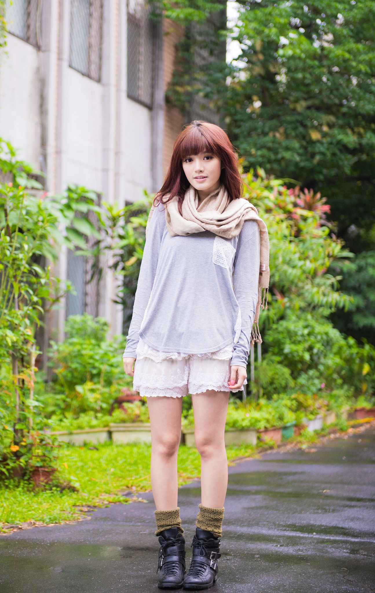 Taiwan model Lin Yi DIDY “Small Qingxin 3 Group Dress” Photo Collection