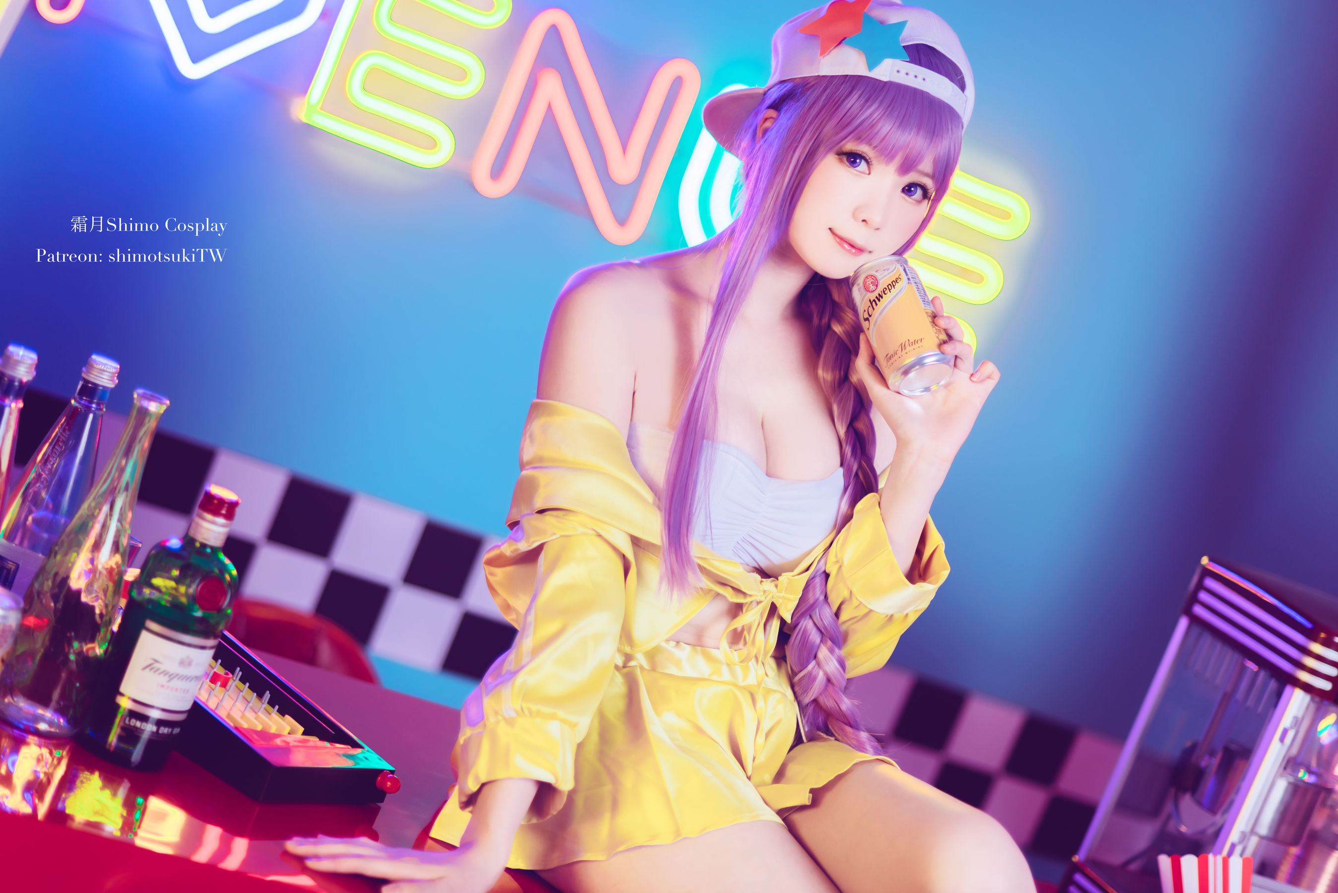 Weibo sister paper cream month Shimo – BB swimwear photo set