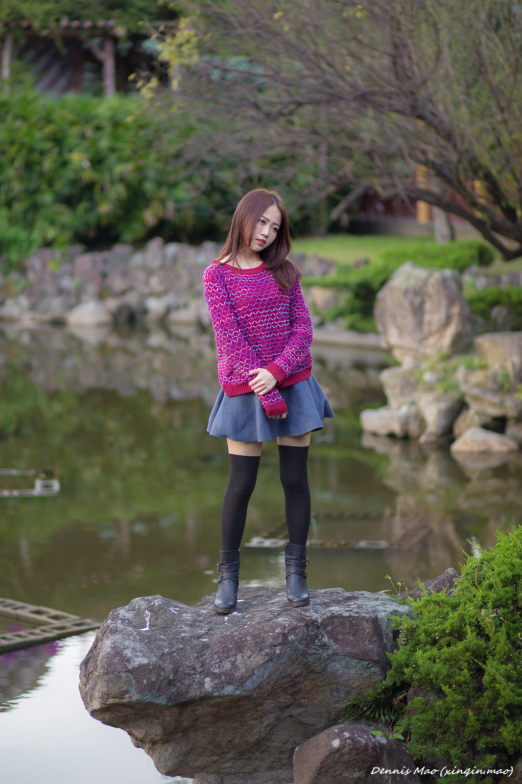 [Taiwan Zhengmei] Sihu “Shuangxi Park (three sets of clothing)” photo collection