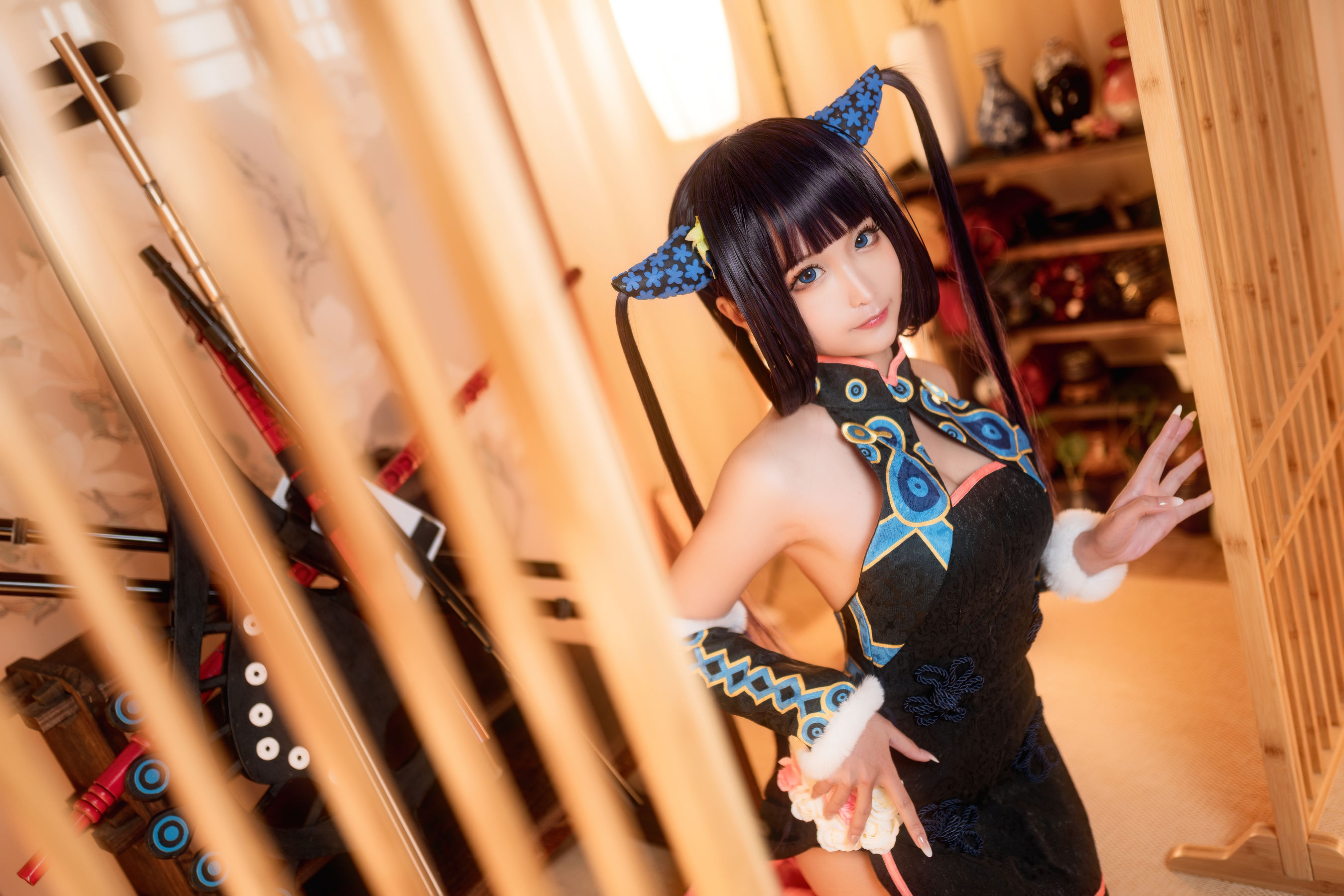 [COSPLAY] 蠢 沫 – Yang Yuhuan two broken school set