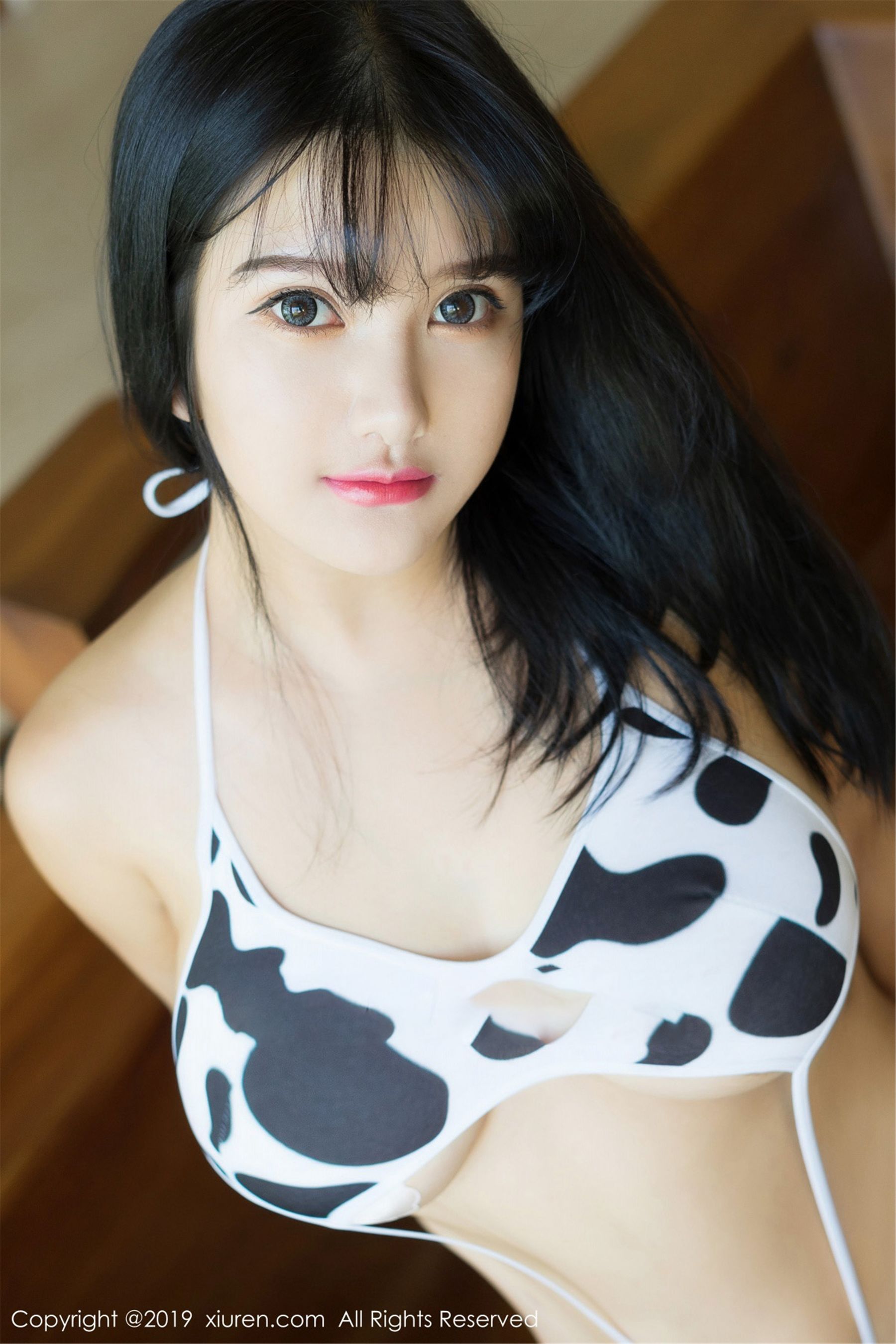 Little Yunai “Sexy Cow Underwear and Elegant Bathrobe” [秀人XIUREN] No.1603 Photo Album