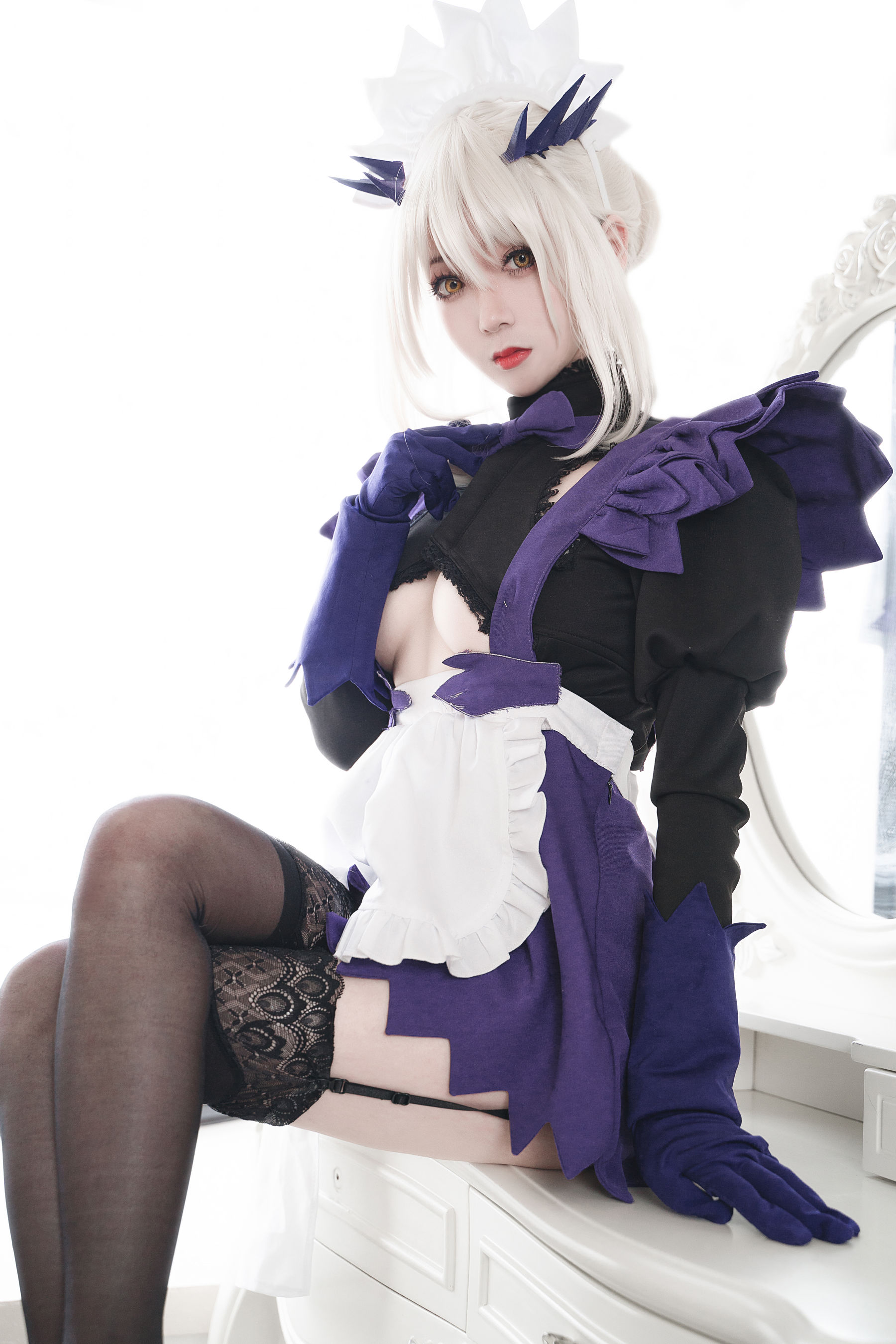 [Cosplay] Weibo sister kity ingou – 德 maid photo set