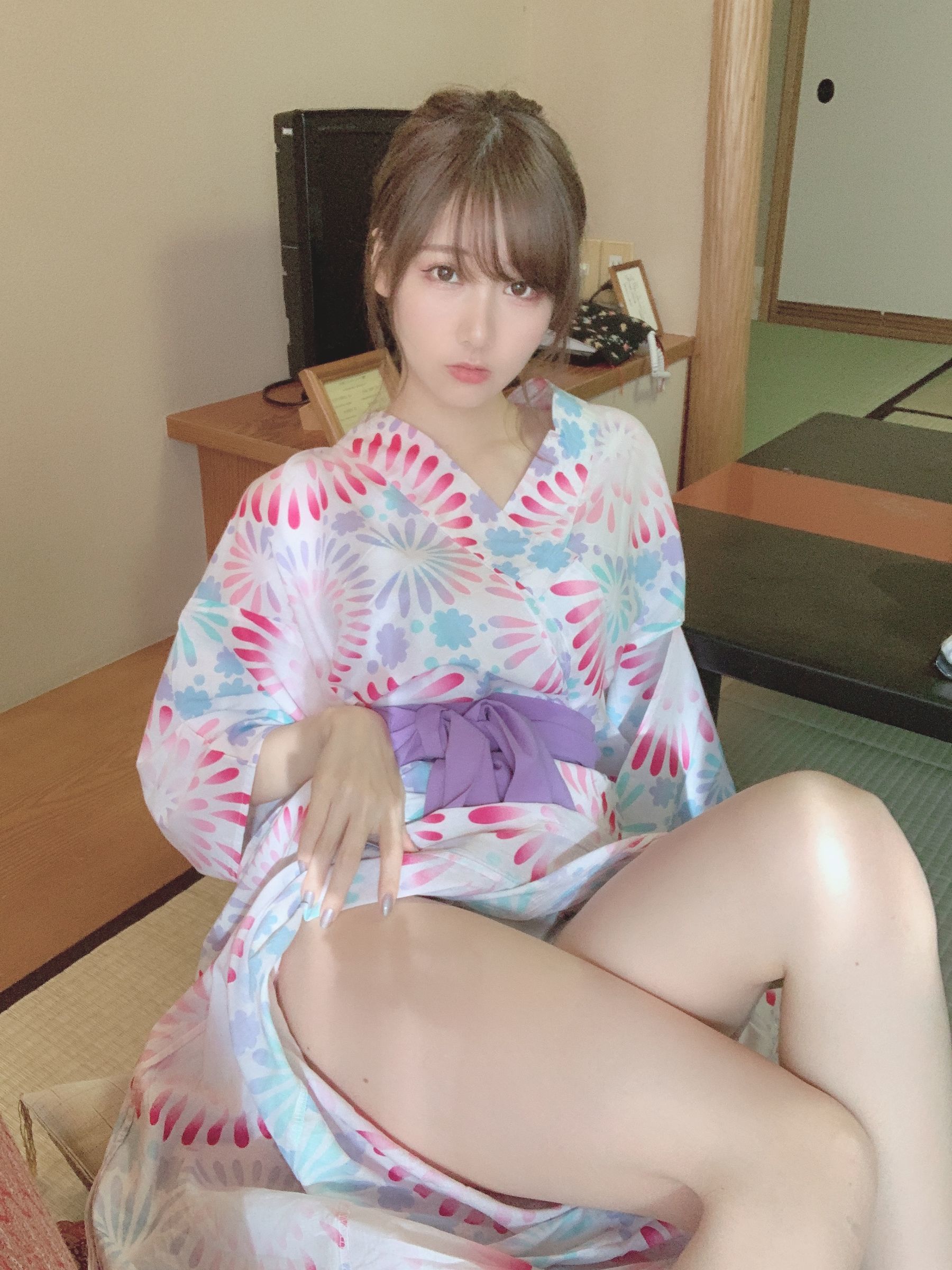 Japanese sweet COSER け け け [fantia] flower fire handle bath clothing 2 (‘ωω · `) チ チ ッ !!