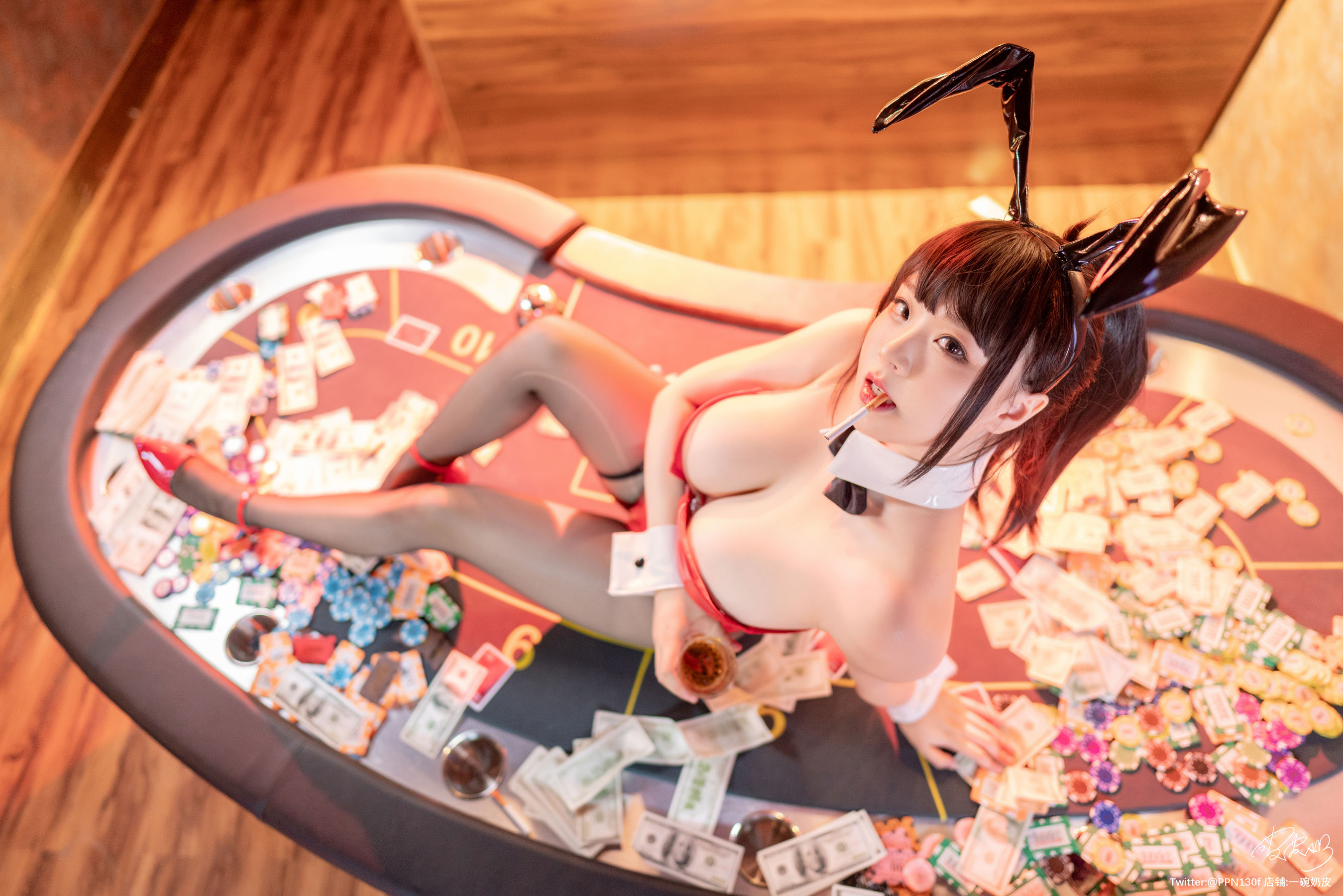 [COS welfare] leather milk can be cute – New Year’s Day rabbit girl