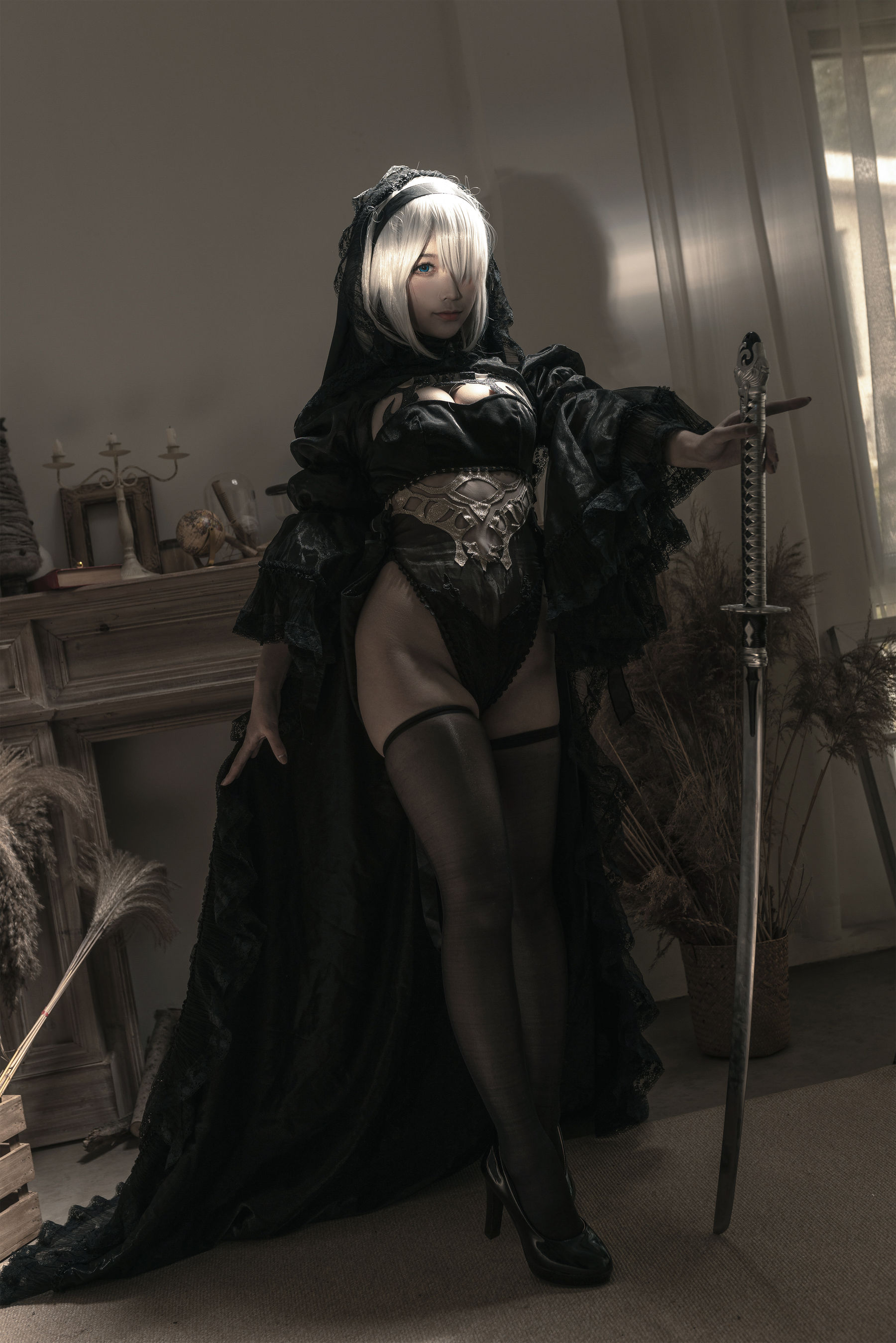 [COSPLAY] 蠢 沫 – Neil Era Black Flower Marriage