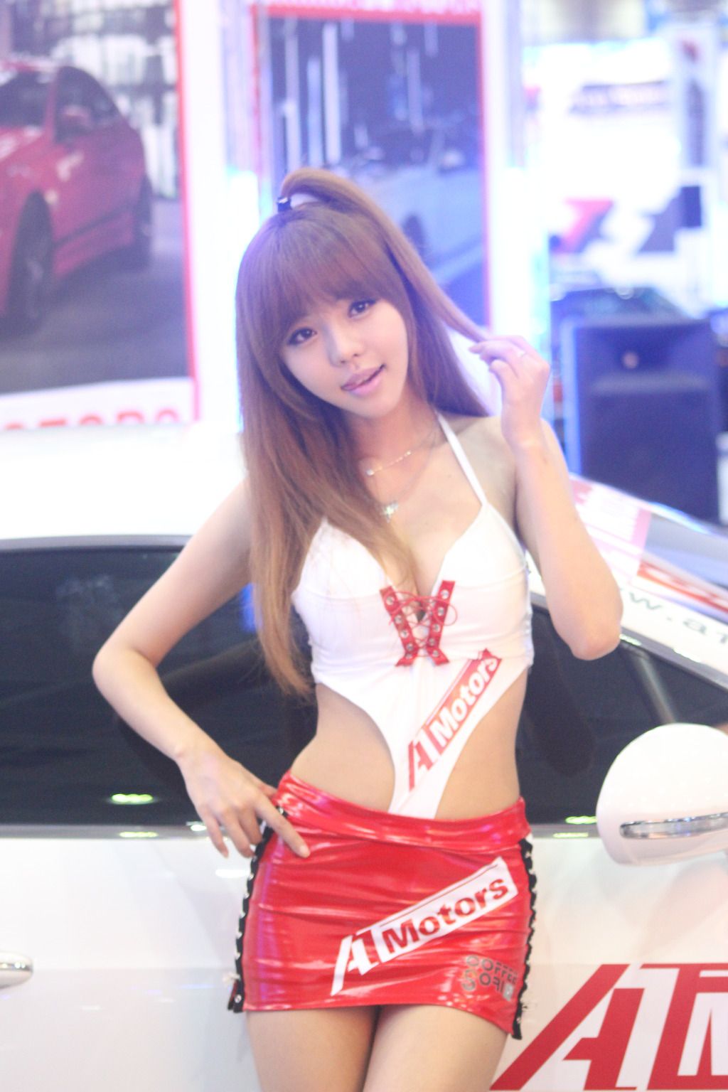 Korean model Xu Zhener Bunny “HD booth series picture” big collection