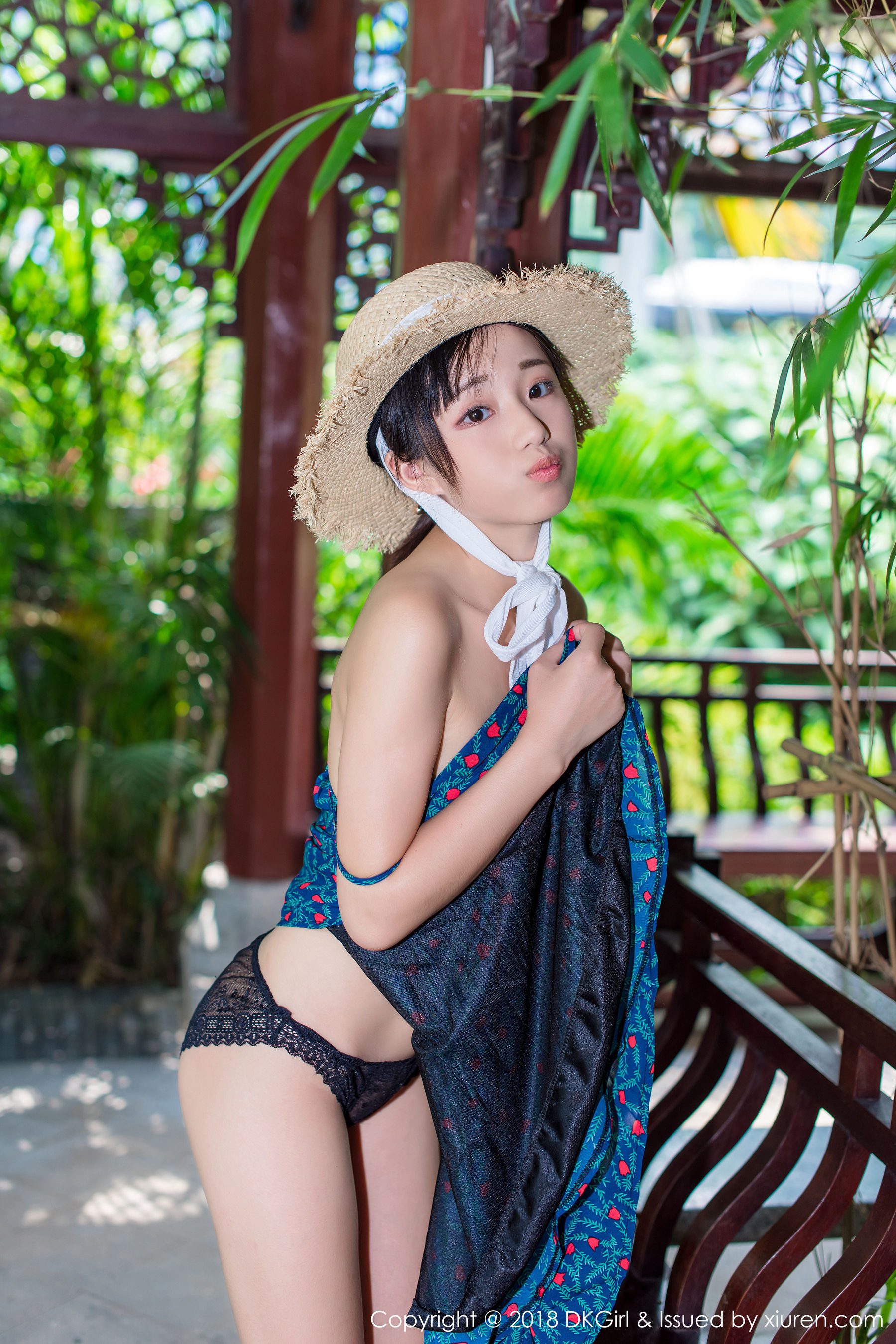 Aoi Yuxiang “Qing Pure Sweet Cap Girl” [女 Dkgirl] Vol.055 photo set