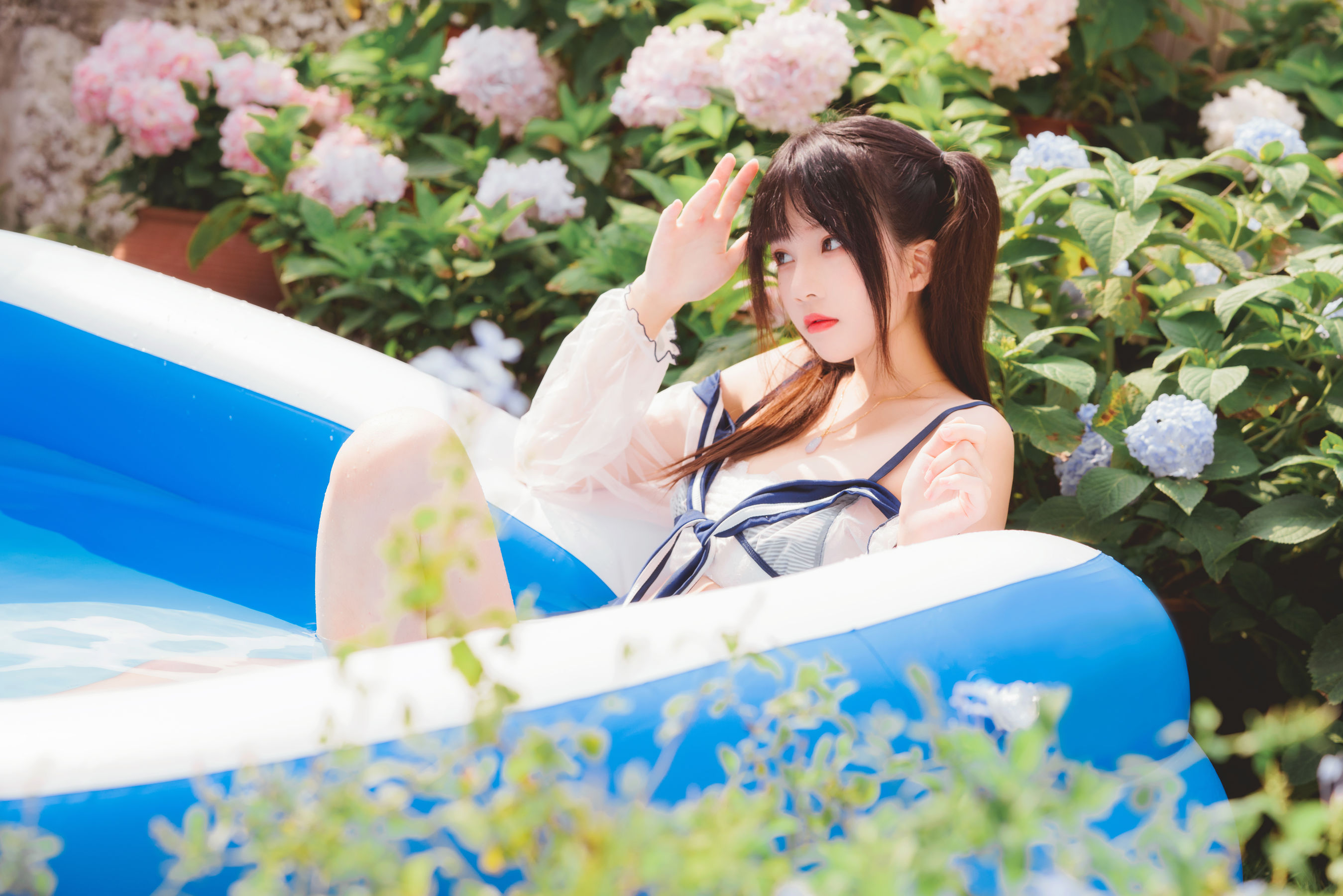 [COSPLAY] 桜 桜 喵 – Endless summer photo set