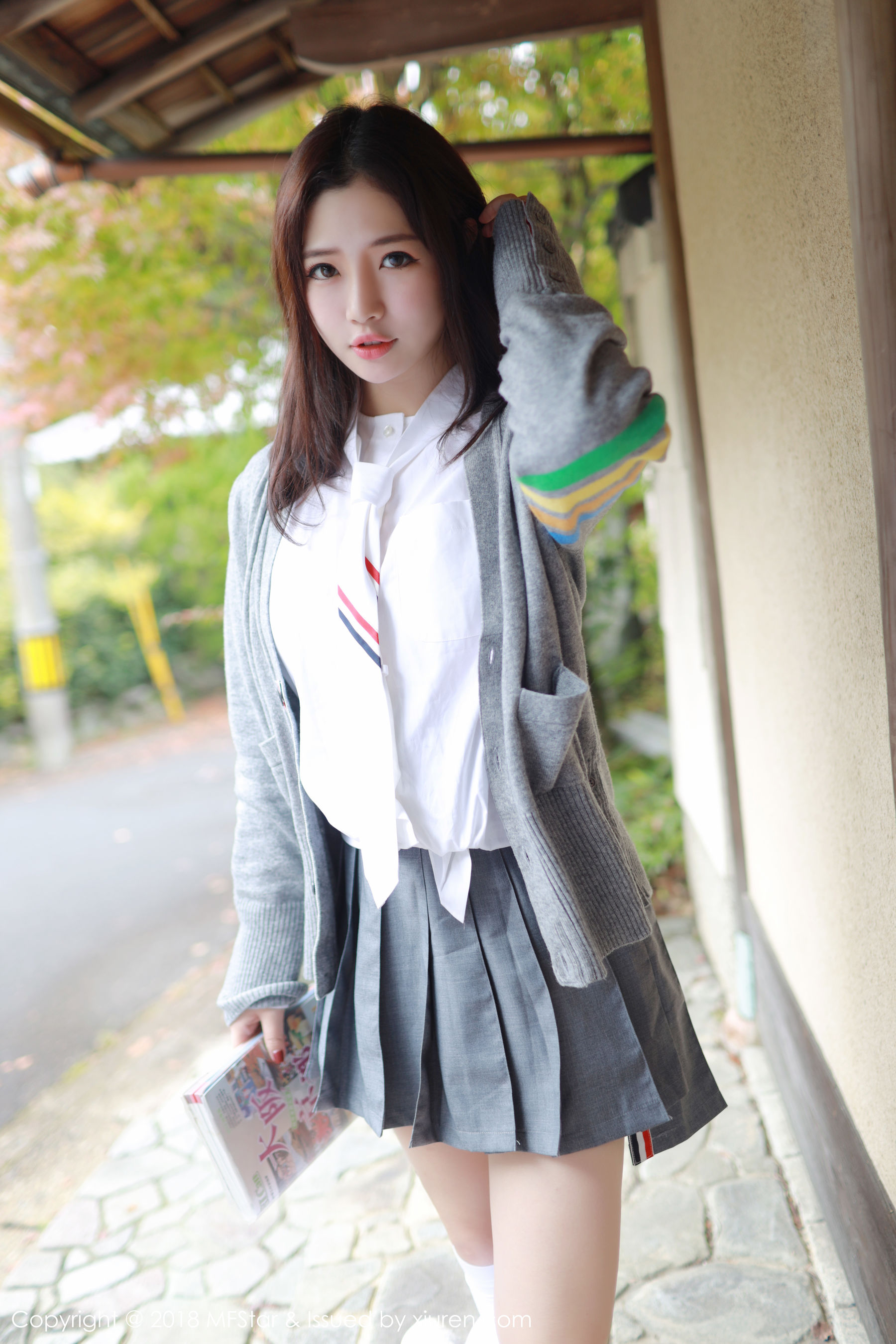 Xu Cake “Outdoor College Wind Series” [Model Academy MFSTAR] VOL.162 Photo Collection