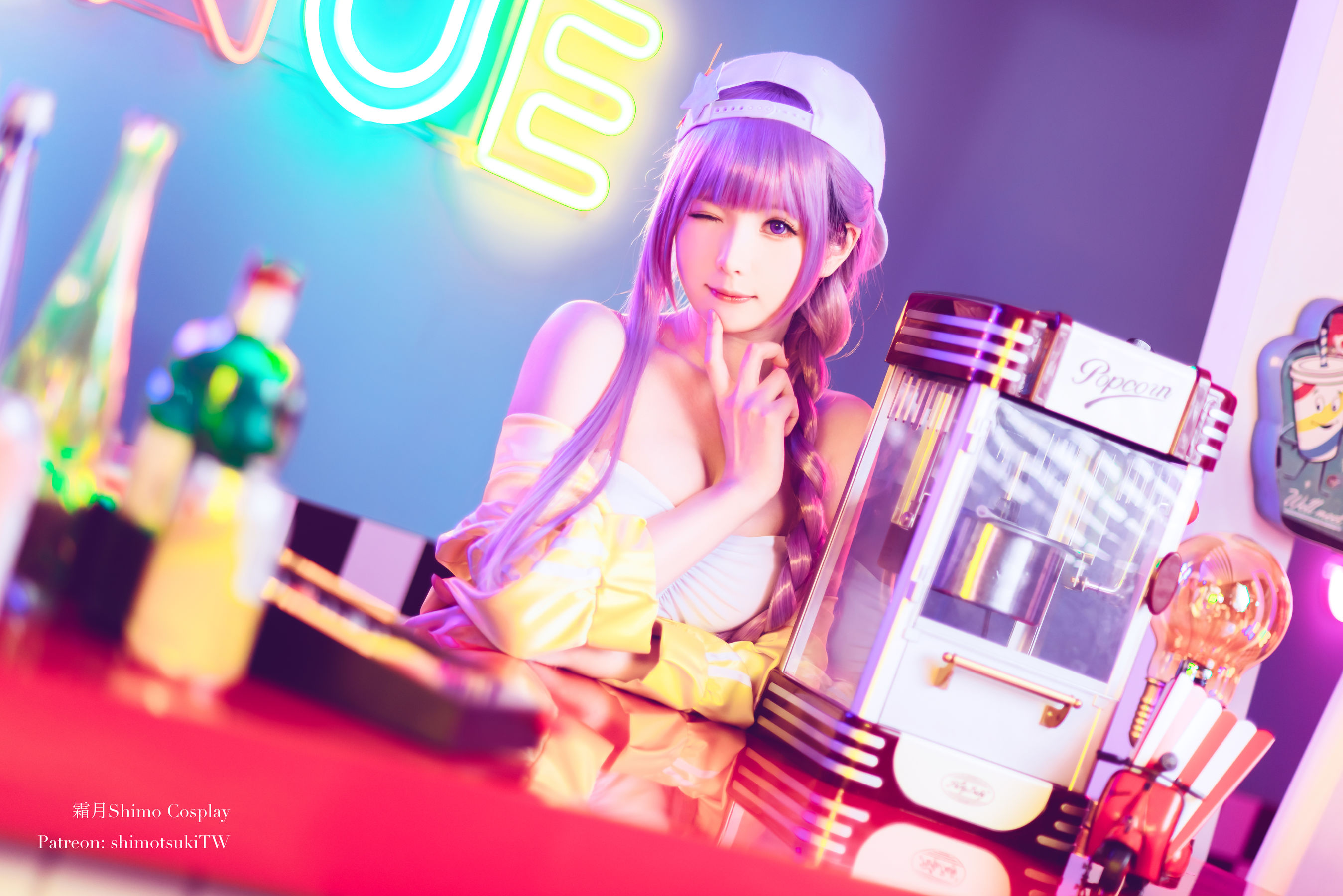 Weibo sister paper cream month Shimo – BB swimwear photo set