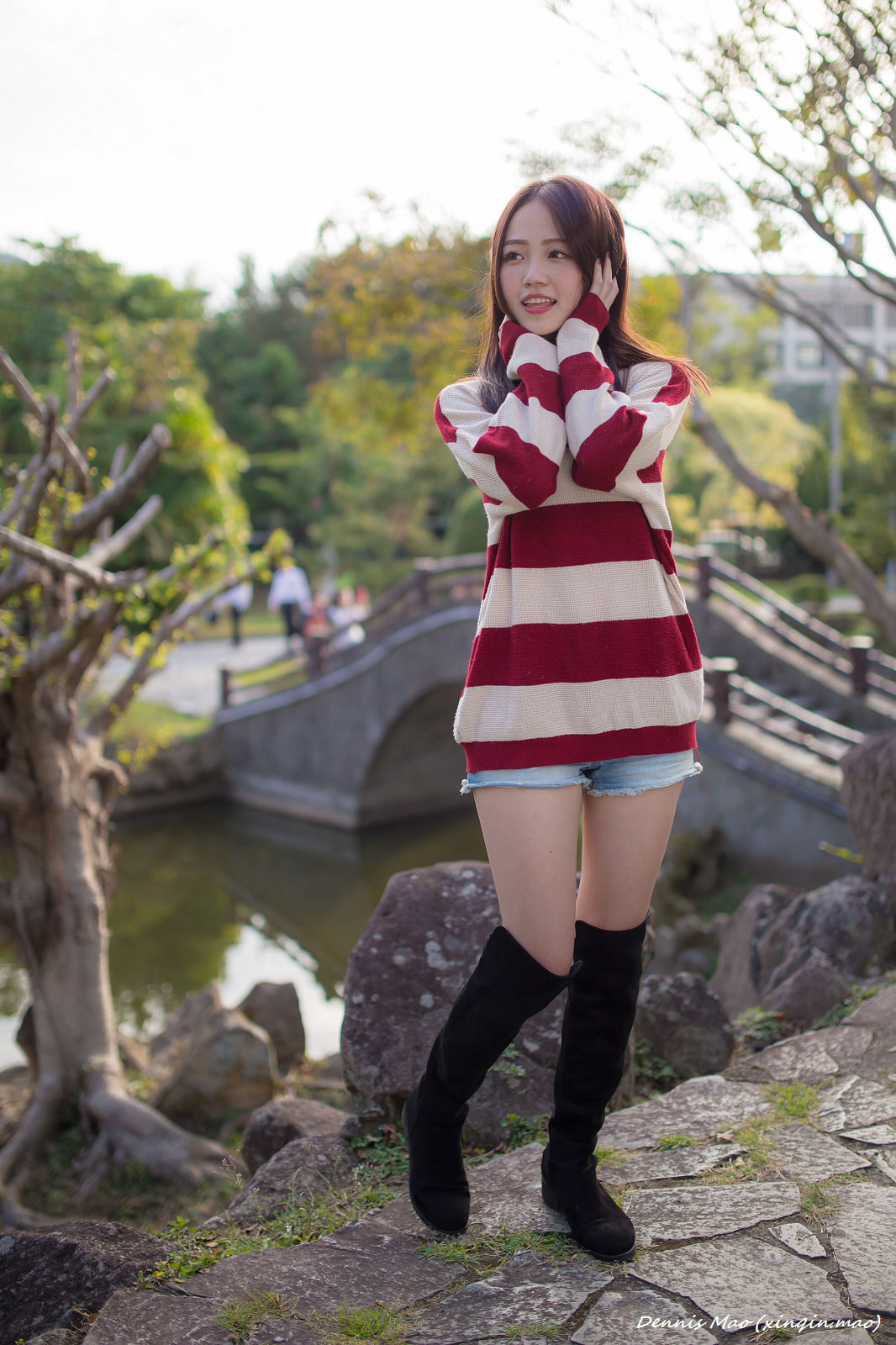 [Taiwan Zhengmei] Sihu “Shuangxi Park (three sets of clothing)” photo collection
