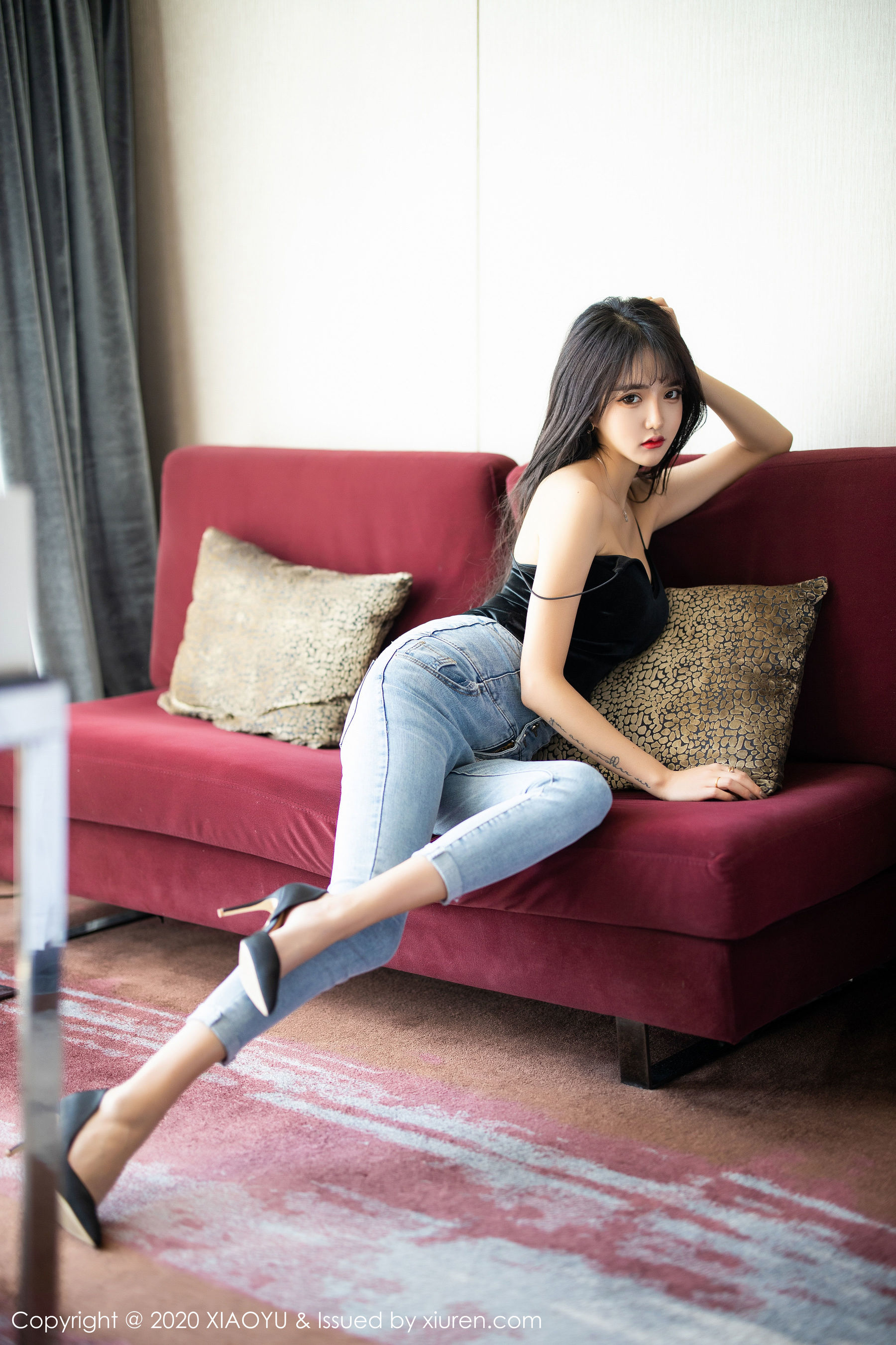 Miko sauce “Sexy jeans and underwear theme charm” [Xiaoyuyu] Vol.235 photo album