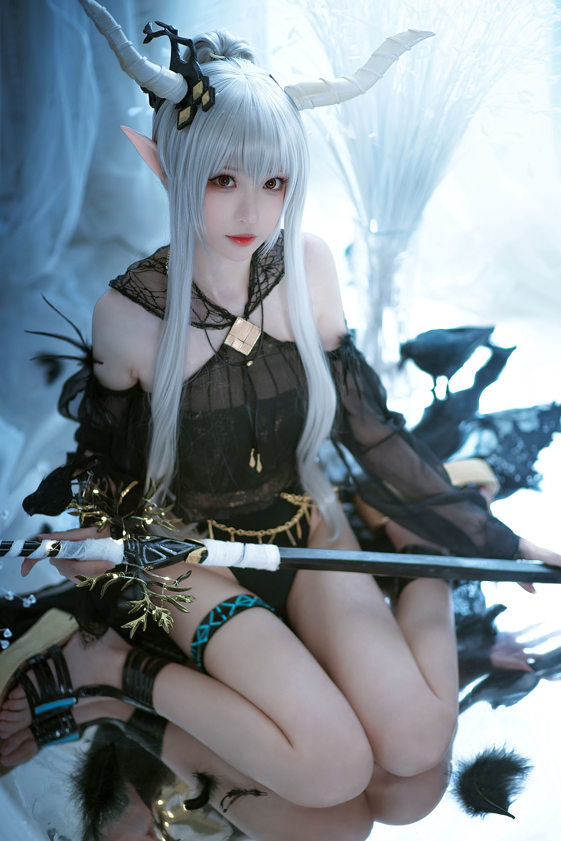 Coser Small Sister Nangong “Flash Swimwear” Photo Collection