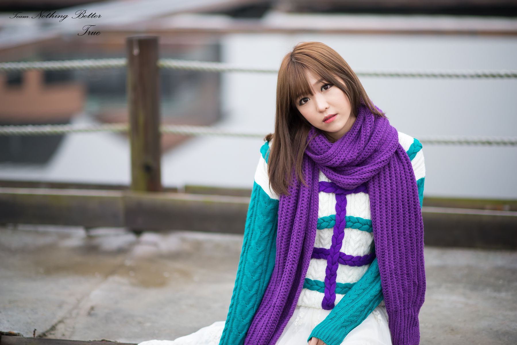 Li Renhui “outdoor small fresh scarf series” photo set set