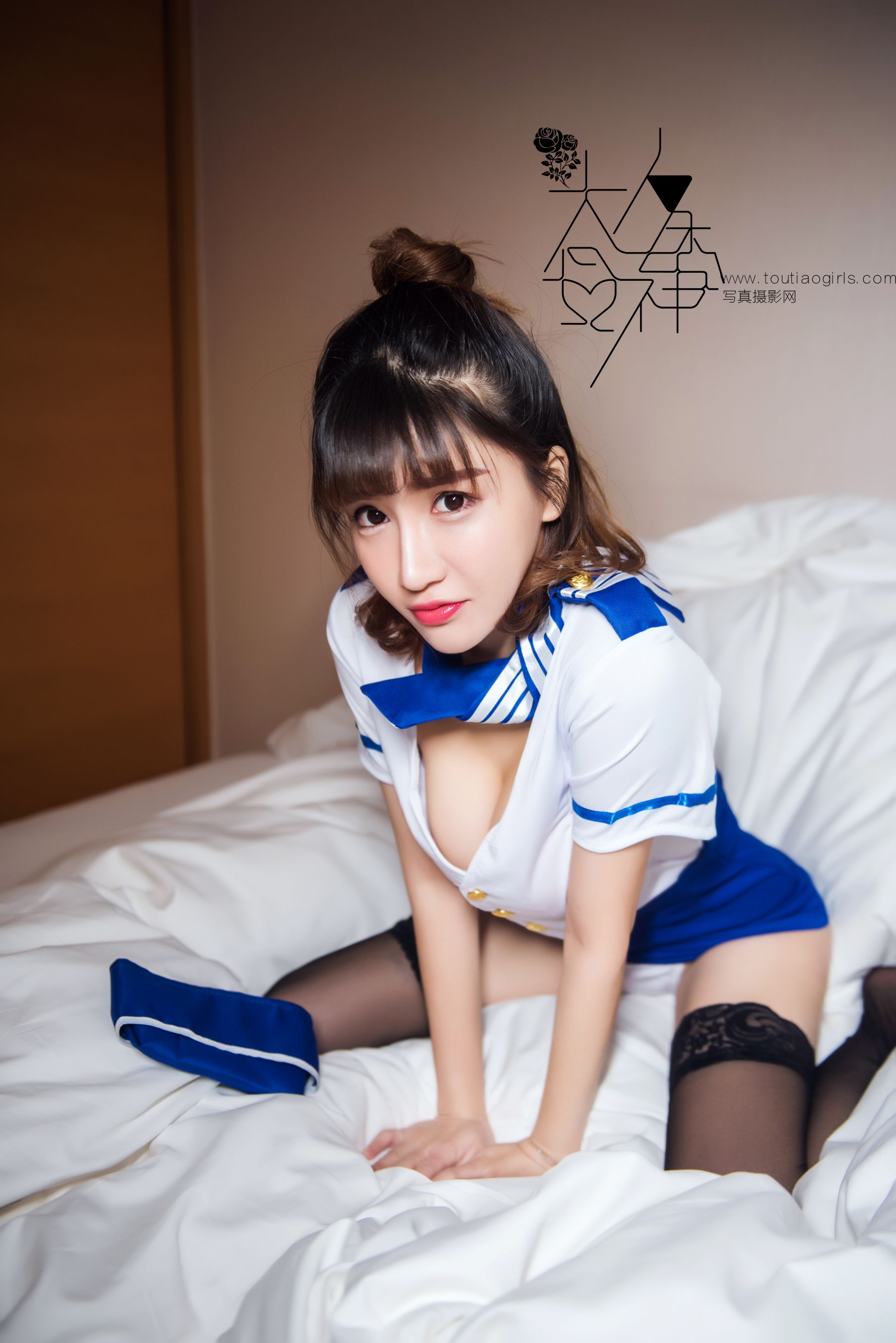 Mengmeng / K8 proud cute “Loli Air attend” [headline goddess] photo collection